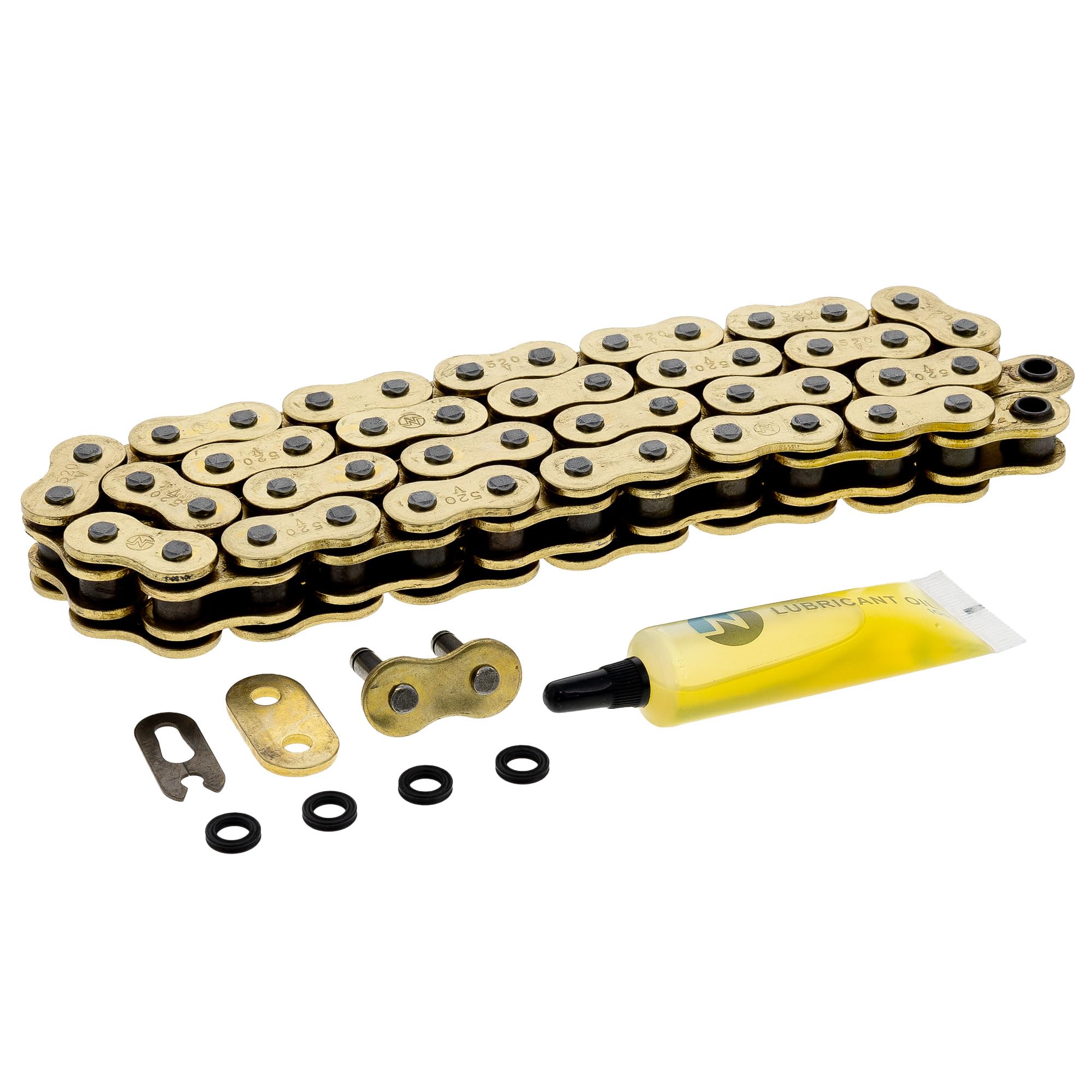 Niche Gold 520 X-Ring Chain 50 Links With Connecting Master Link