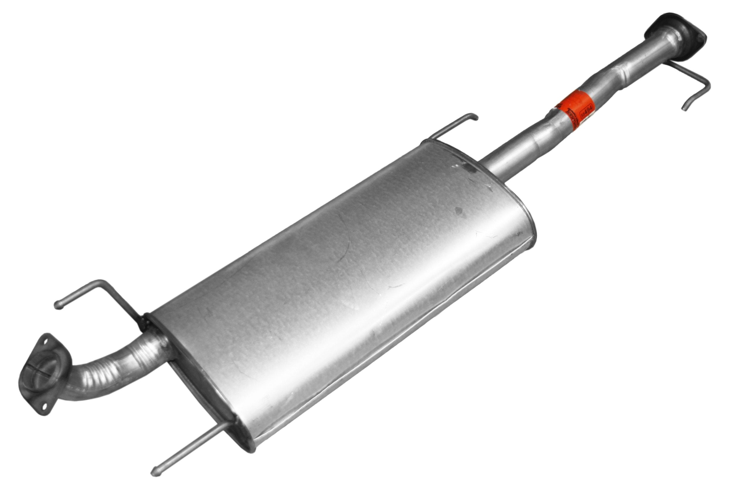 Walker Quiet-Flow Ss 55494 Direct Fit Exhaust Muffler Assembly 2.5 Inlet (Od) 2.37 Outlet (Od) For Lexus Gx460