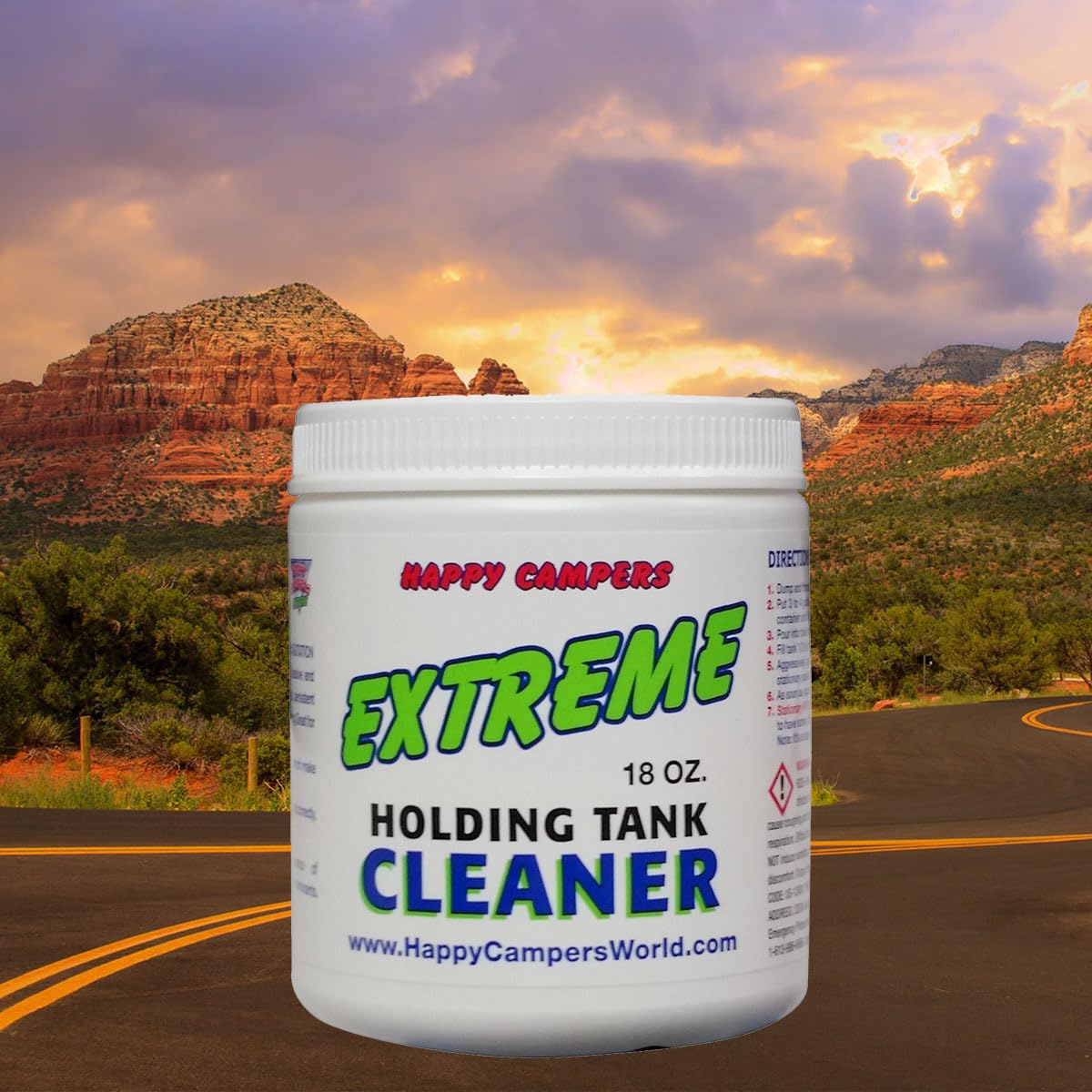 Happy Campers Extreme Rv Holding Tank Cleaner