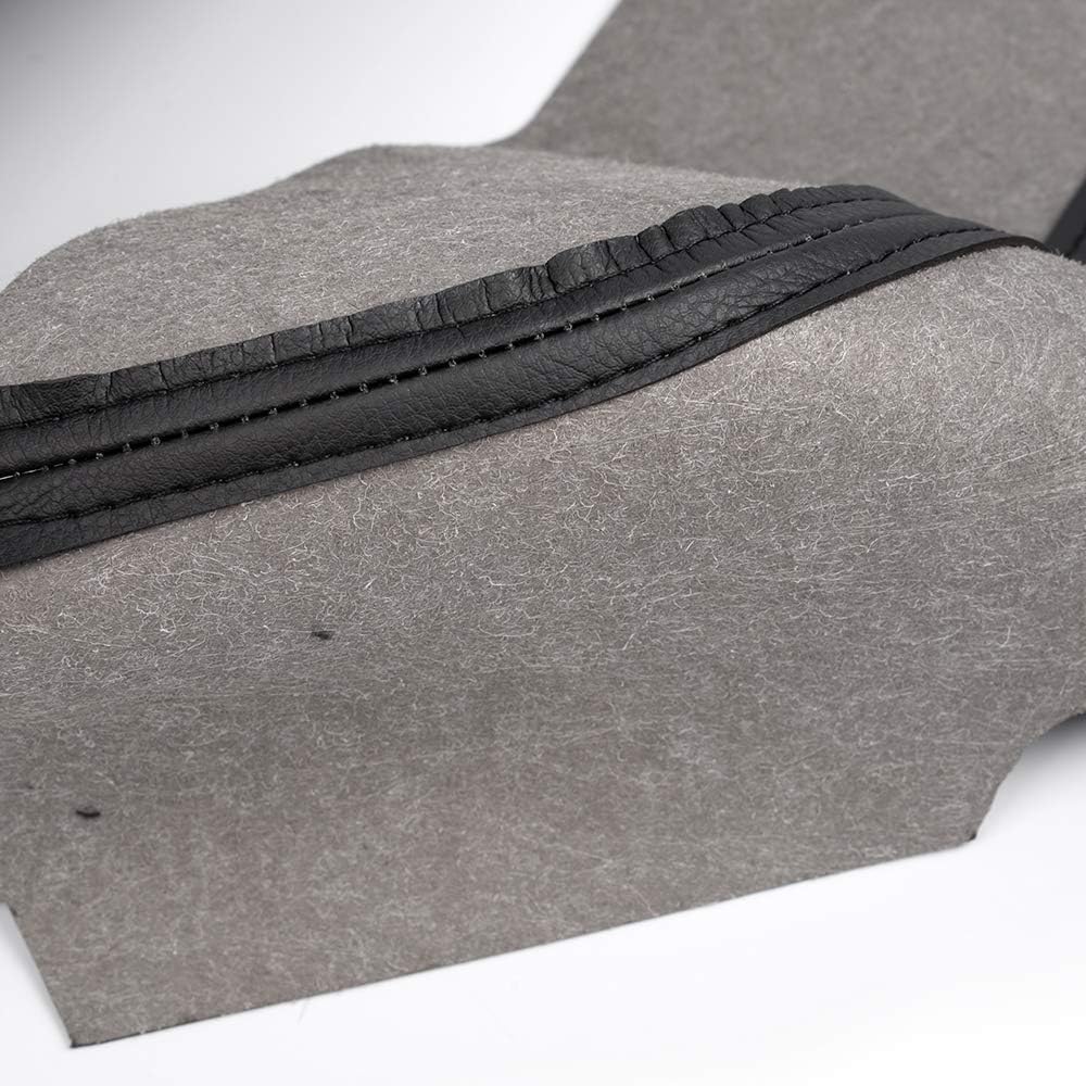 Allgood Armrest Lid Center Console Cover Compatible With Chevy Tahoe Suburban 2007-2013 Leather Black