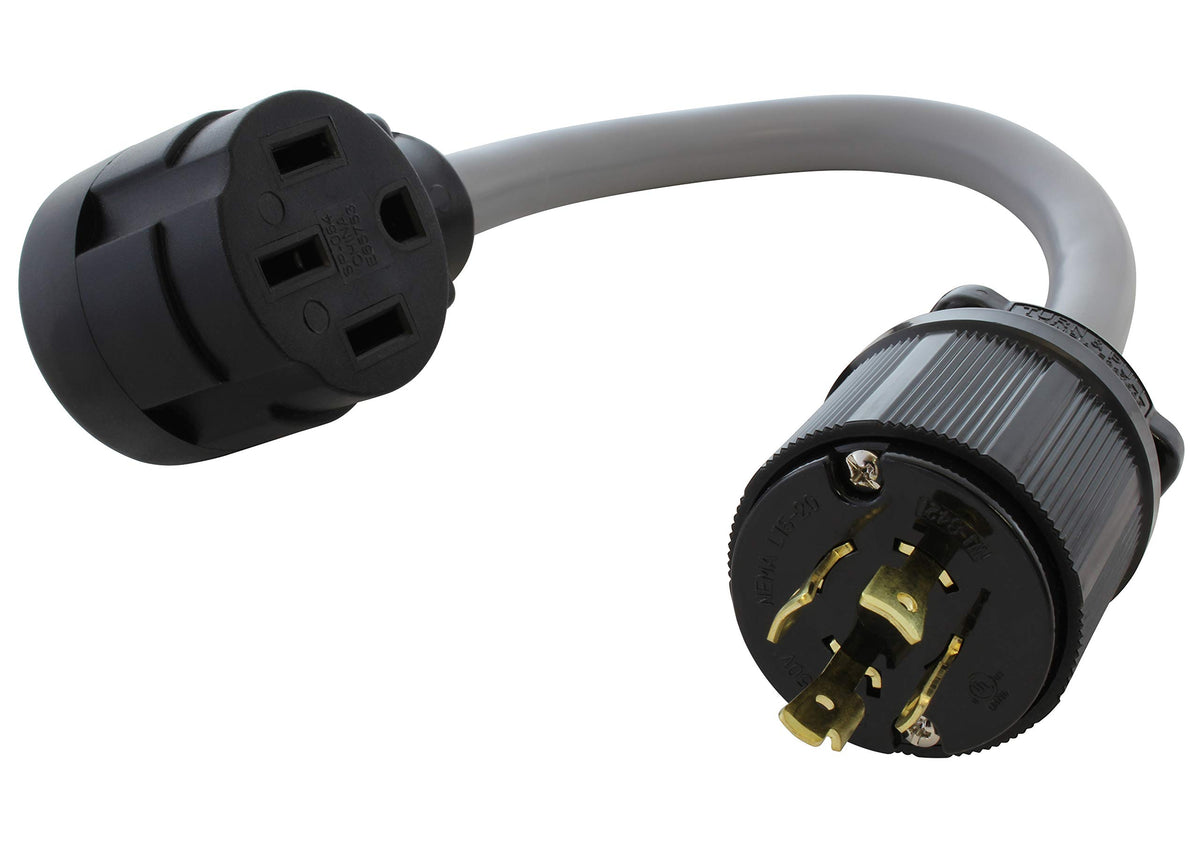 Ac Works Electric Vehicle Charging Adapter For Tesla Use (L15-20 20A 250V 3-Phase To Tesla)