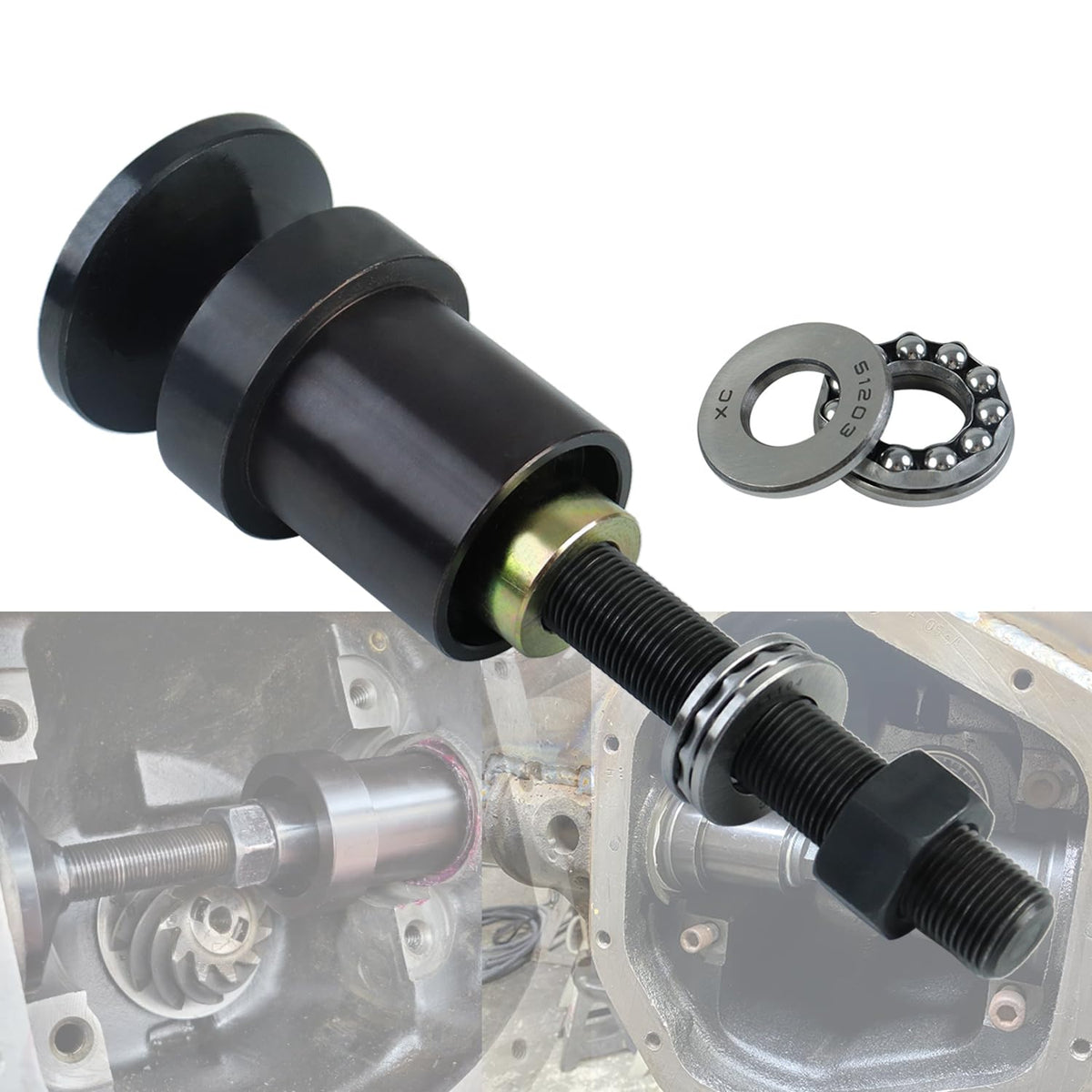 Inner Axle Side Seal Installation Tool Replacement For Dana 30/44/60 Axles D30 D44 D60 Compatible With Chevy Dodge Ford Volvo Gmc Jeep Axle Seal Installer Tool