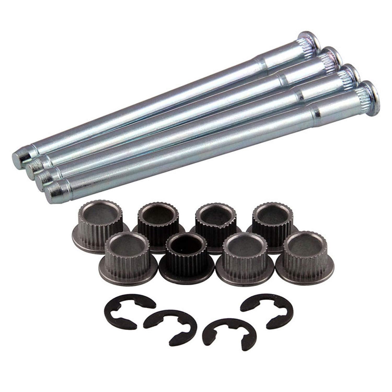 Ledaut Compatible With Door Hinge Roller Pin Door Hinge Pin And Bushing Repair Kits (4 Pins 2 Door) Ledaut Replacement For Chevy
