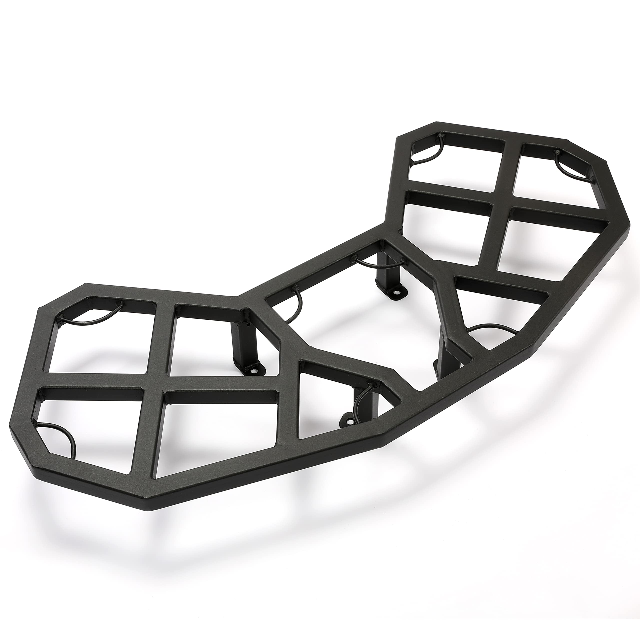 Kojem Black Steel Rear Rack for 2007-2023 Can-Am Renegade All Models Offroad ATV - Durable, Electrophoresis Finish