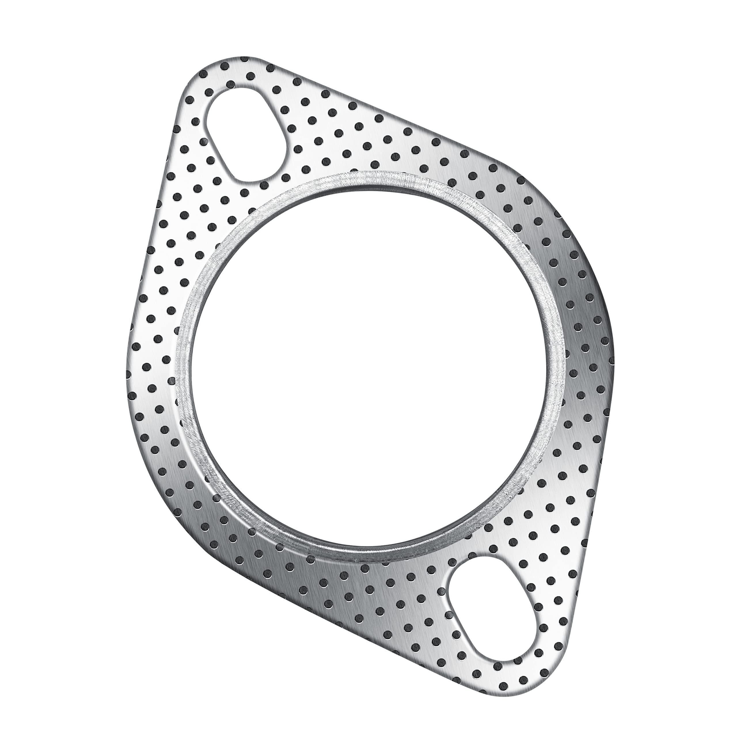 Strongthium 2.5“ Exhaust Gasket 2 Bolt For 2.5 Inch Muffler Flange Manifold 120-06310-0002 High Temperature 2X