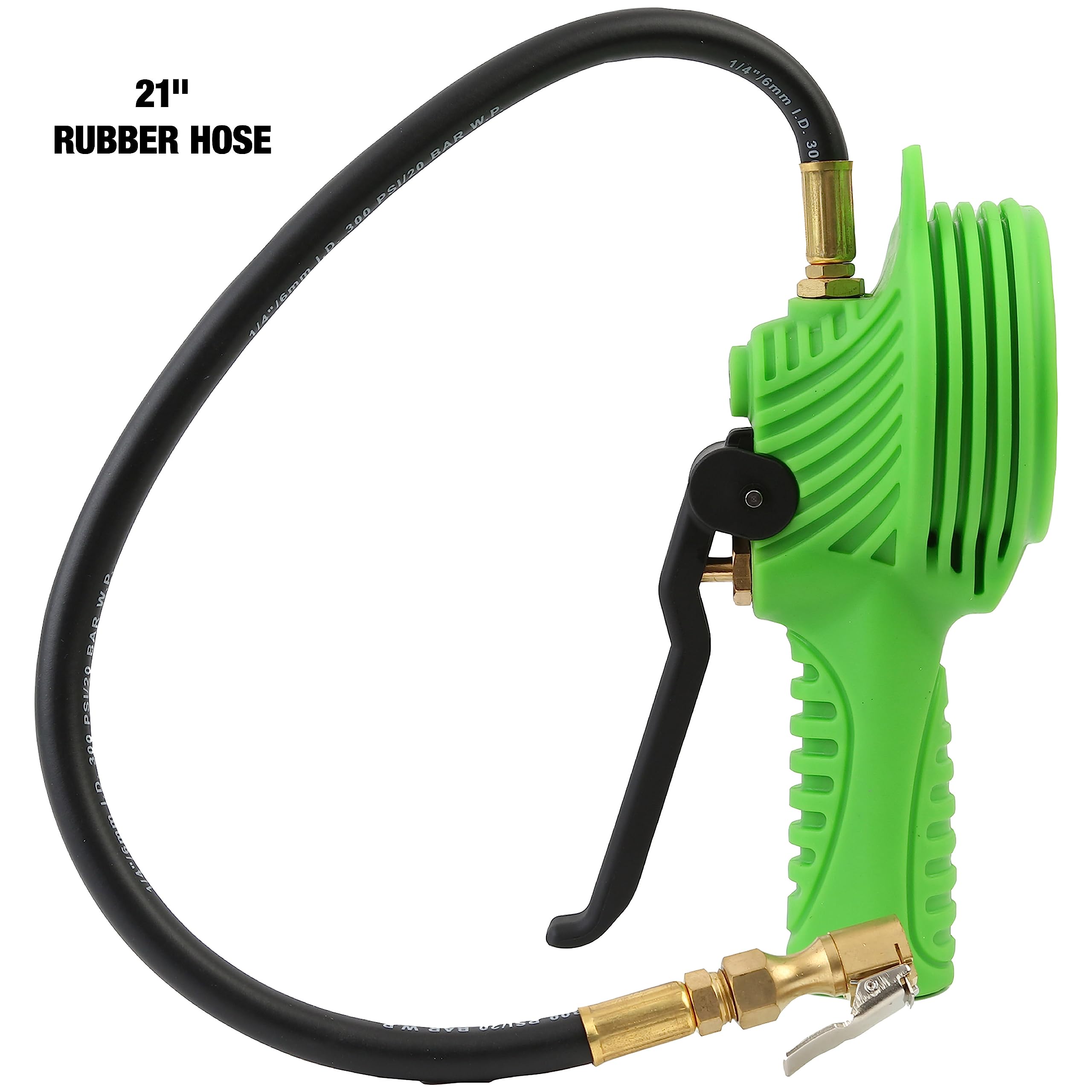 OEMTOOLS 24412 Digital Tire Inflator with Tire Pressure Gauge, Digital LCD Display, 0 to 175 PSI Air Pressure Gauge for Tires wi