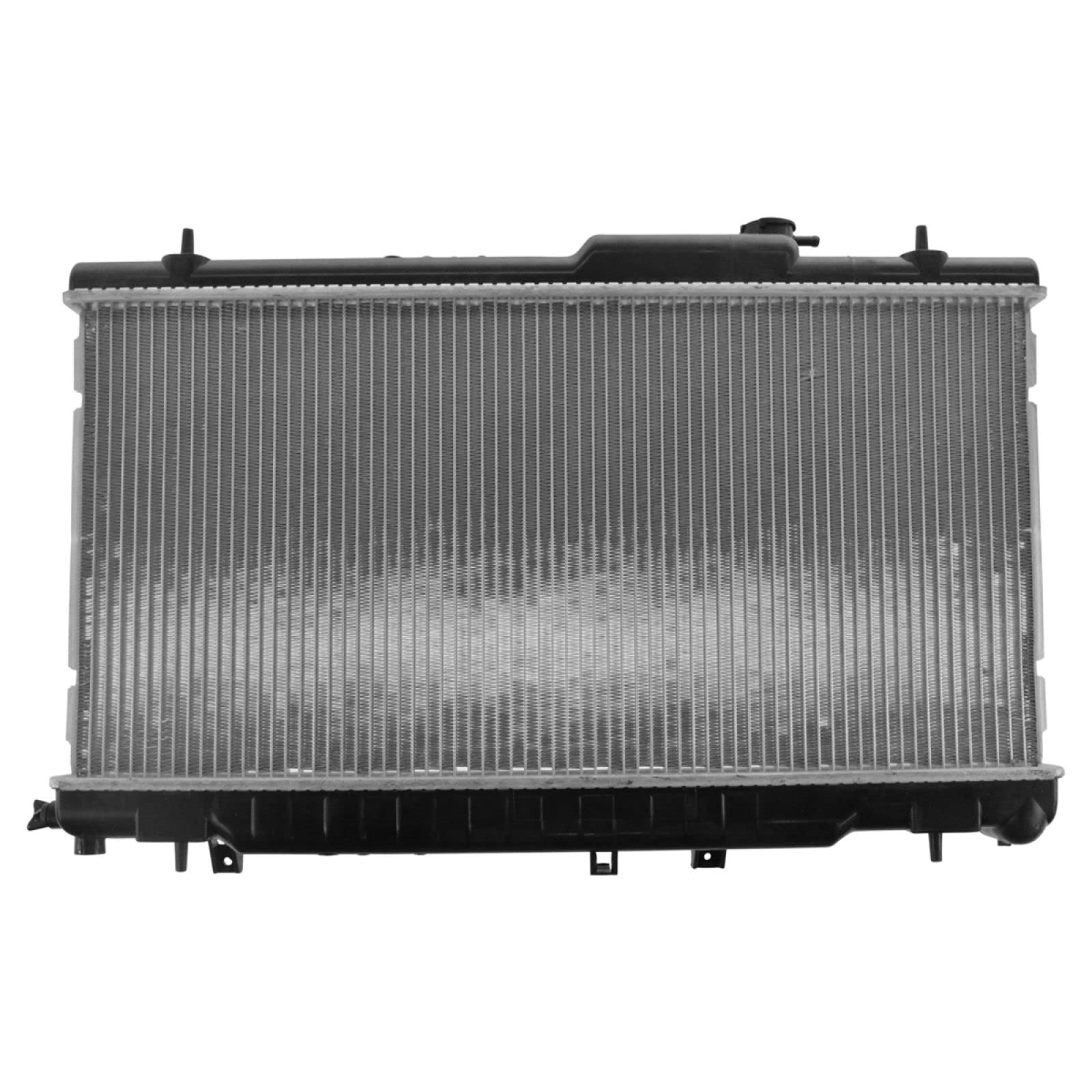 Trq Radiator Assembly Aluminum Core Compatible With 02-07 Subaru Impreza Cu2464 Su3010140