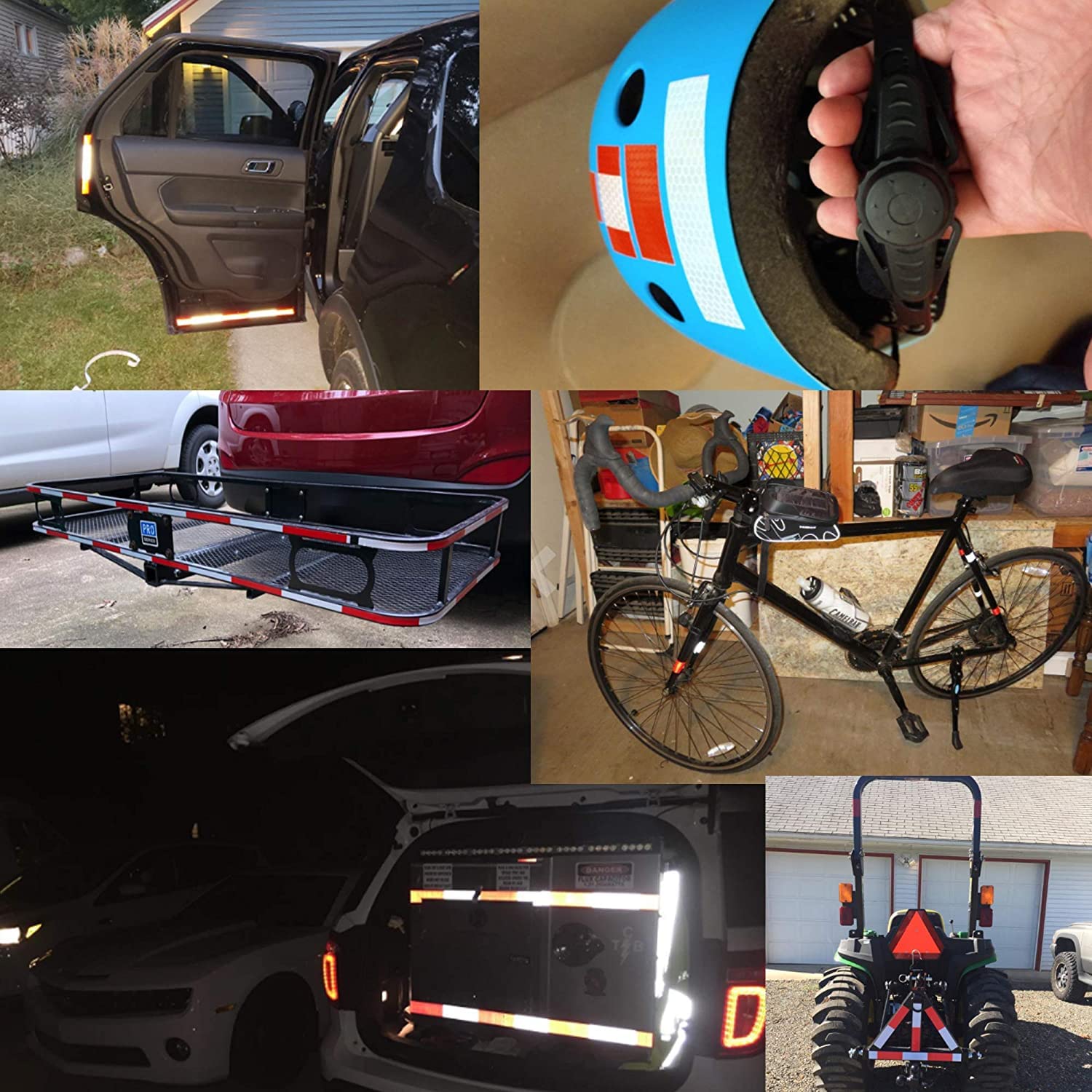 Llpt Reflective Tape 1/2    X 33 Ft Dot-C2 High Visibility Safety Tape Flexible Waterproof Intense Reflector For Trailer Truck C