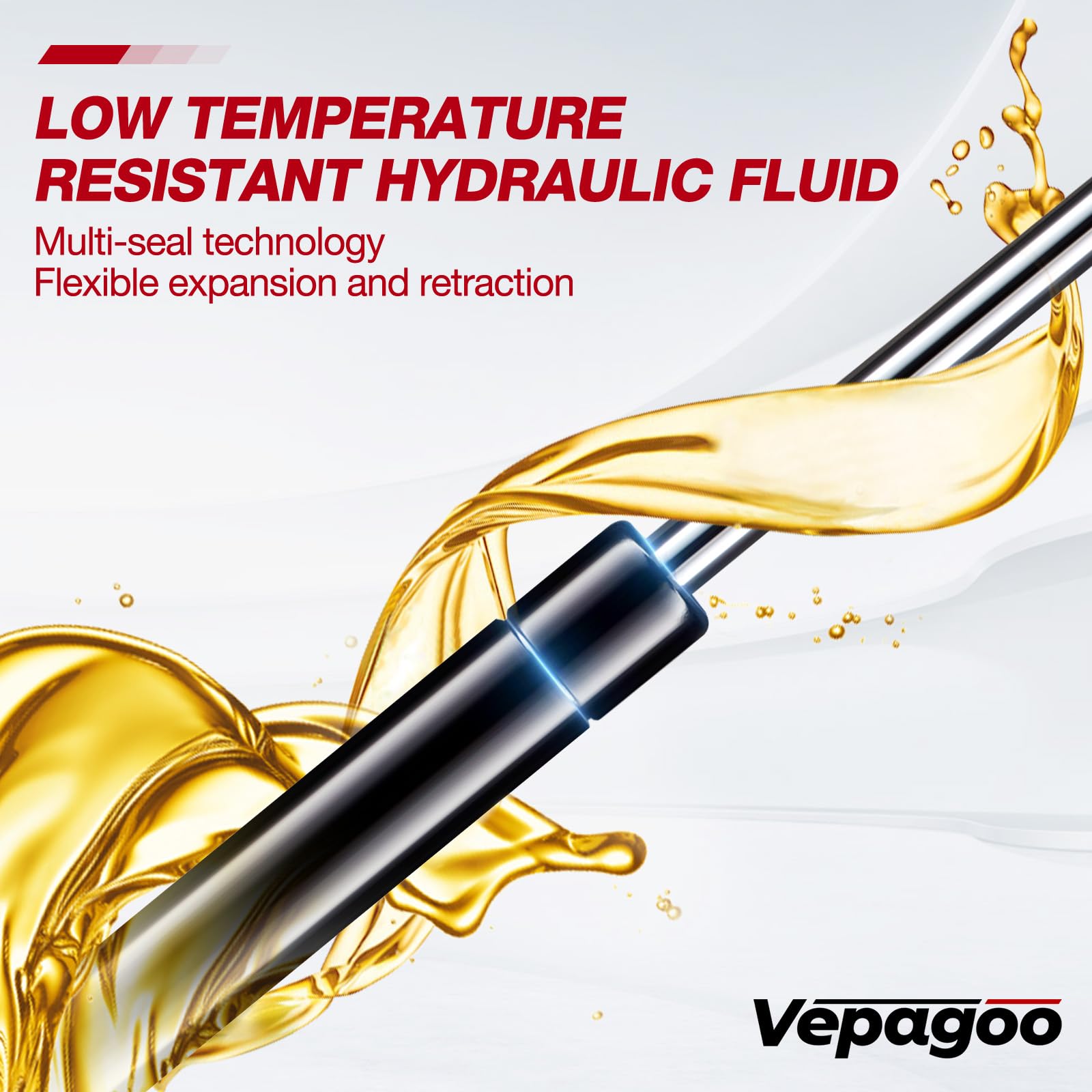 Vepagoo 4573 Rear Hatch Liftgate Gas Struts Shocks For 2002-2009 Chevrolet Trailblazer/Gmc Envoy/Isuzu Ascender/Oldsmobile Brava