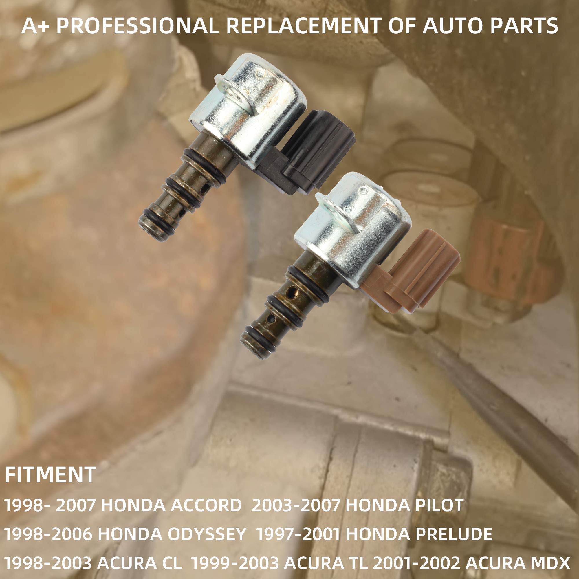 Dasbecan 28400-P6H-013 Transmission Shift Control Solenoid Valve B&C Shift Solenoid Compatible With 1998-2002 Honda Accord 2.3 L4 1998-1998 Honda Odyssey 2.3 L4 Repalce# 28500-P6H-013