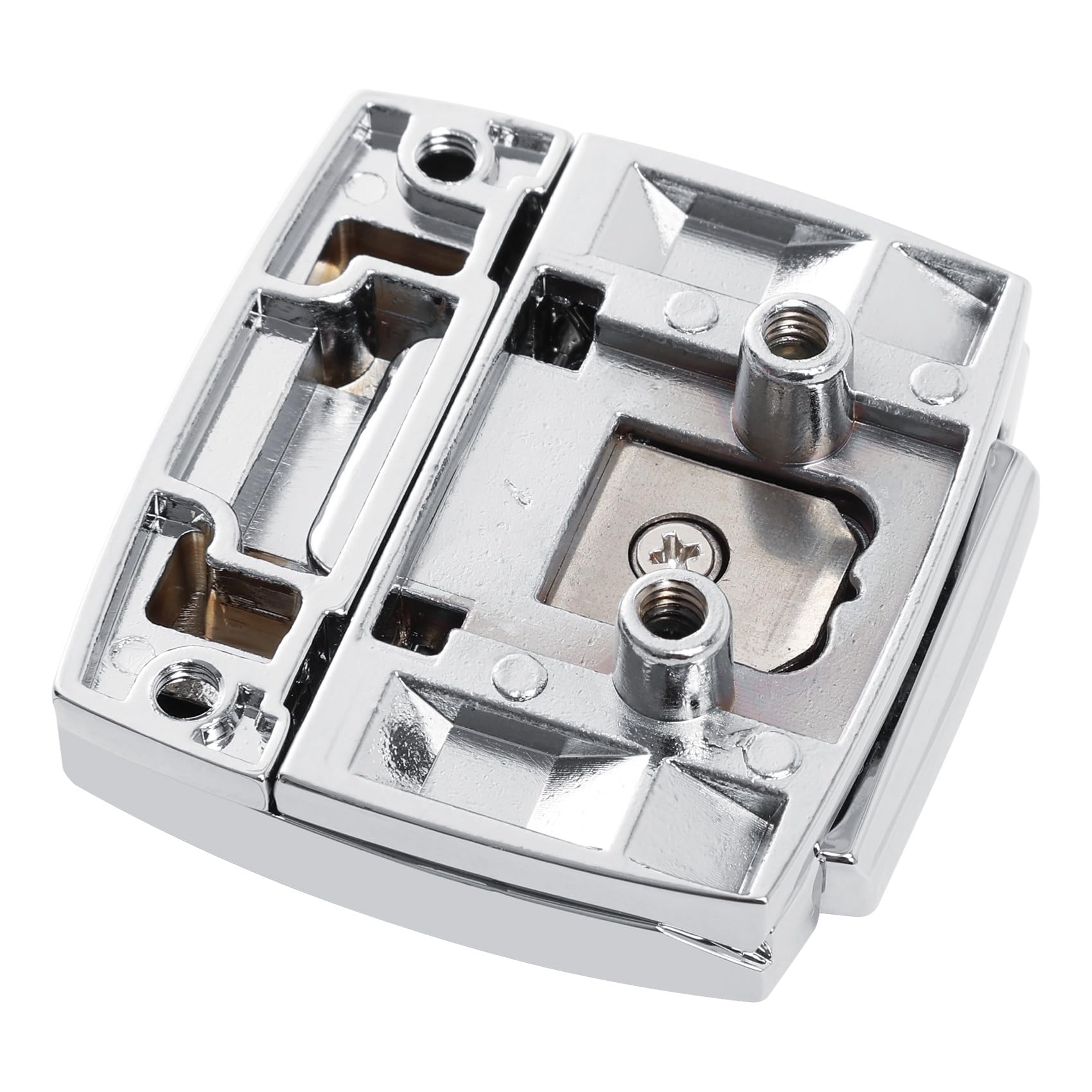 TCMT Chrome King Chopped Razor Pack Trunk Latches Hinges Lock with Keys Fit for Harley Tour Pack Electra Glide Road King Street