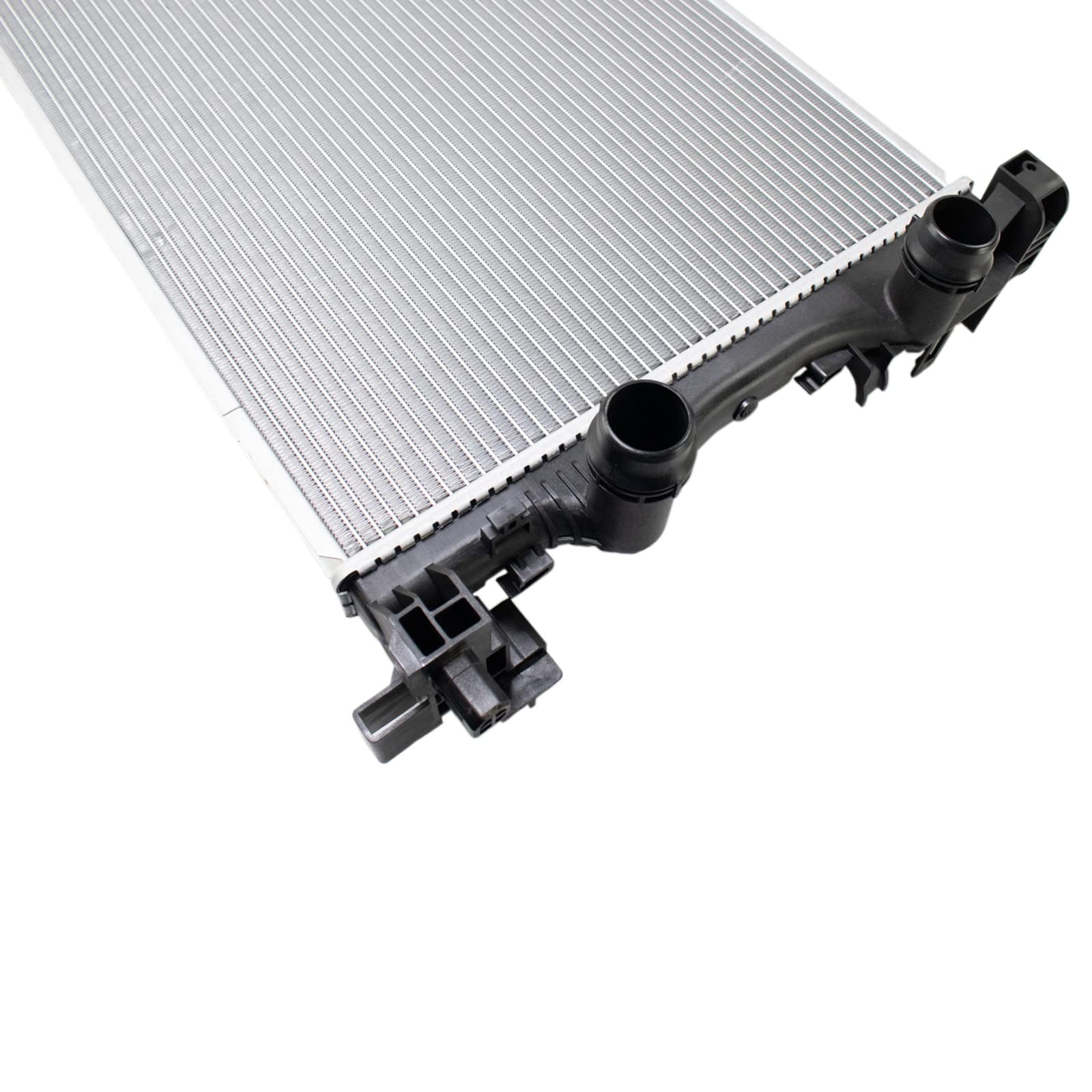 Trq Radiator Assembly Aluminum Core Compatible With 17-20 Jeep Compass Cu13687