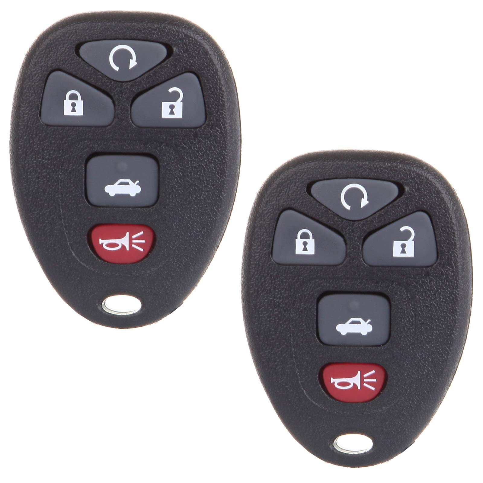 Scitoo 2 X Remotes Key Fob For Chevy Cobalt Malibu For Pontiac G5 Grand Prix For Pontiac G6 For Saturn Aura For Buick Allure Lac