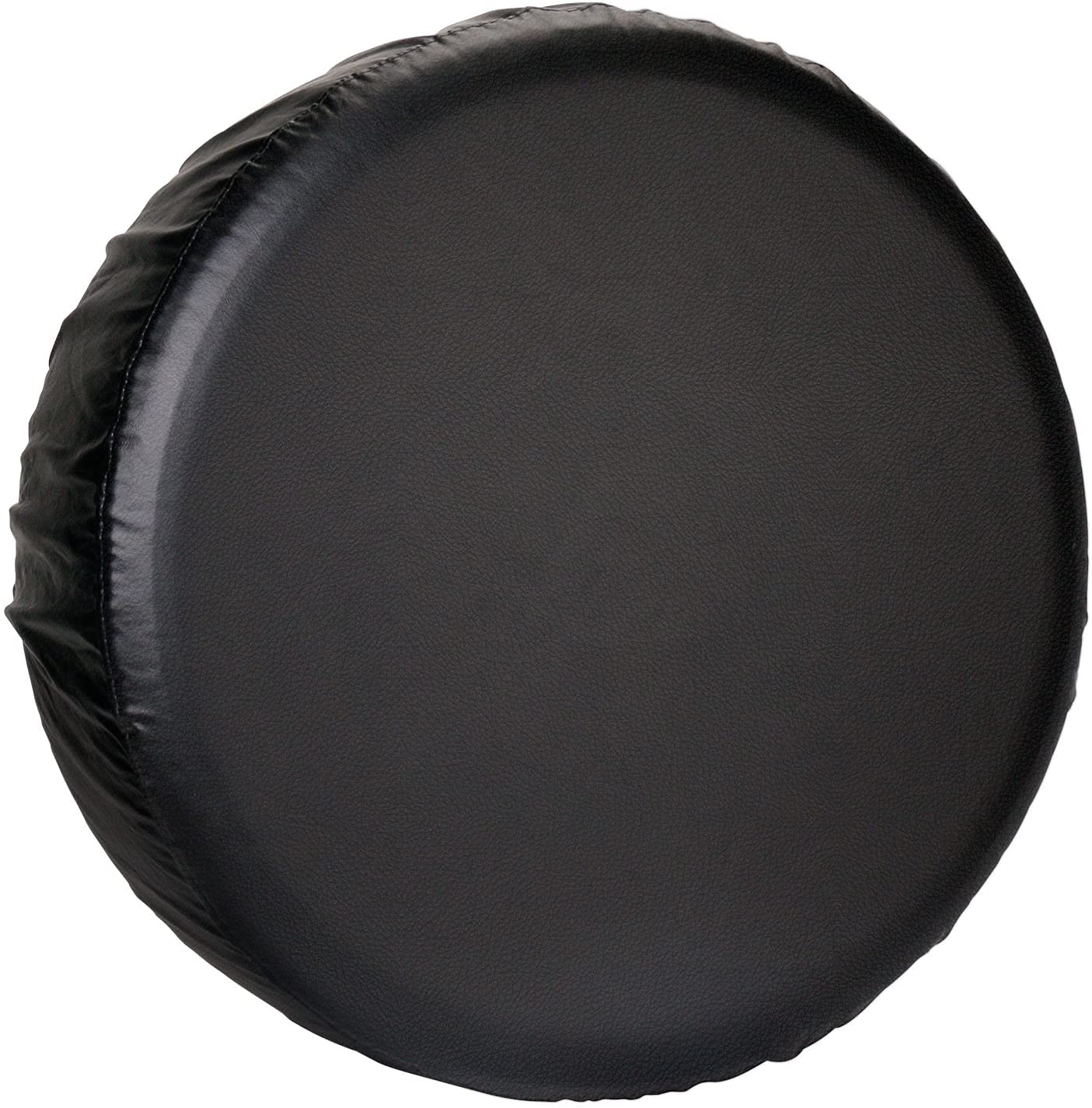 Leader Accessories Universal Spare Tire Cover With Buckle Strap Waterproof For Jeep, Trailer, Rv, Truck And All Car Wheel (Black