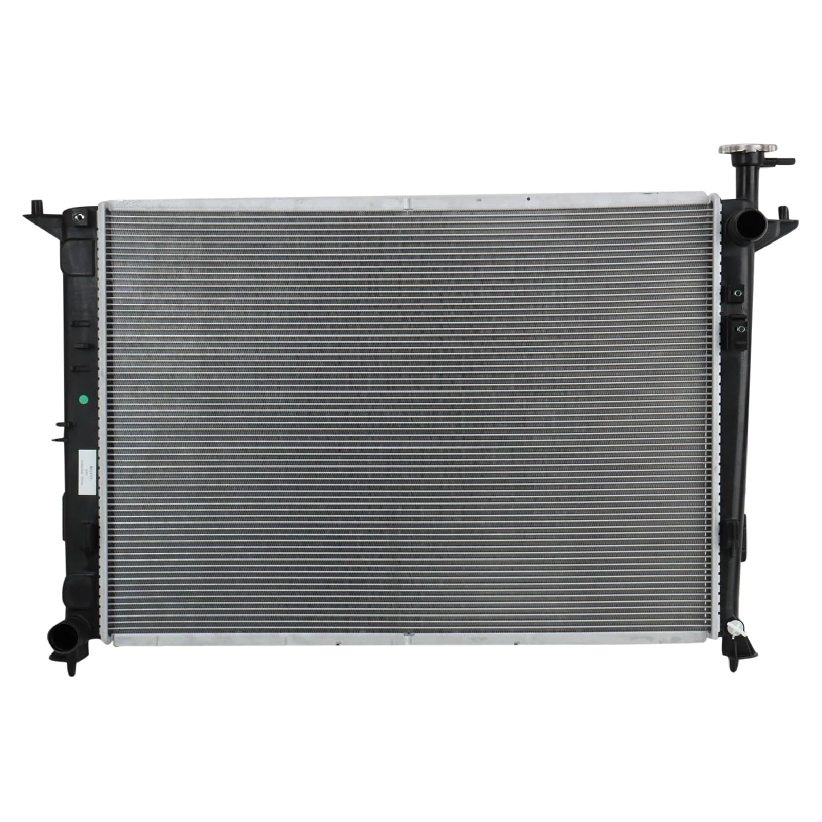 Trq Radiator Assembly Aluminum Core Compatible With 19-20 Hyundai Santa Fe Kia Sorento Hy3010219