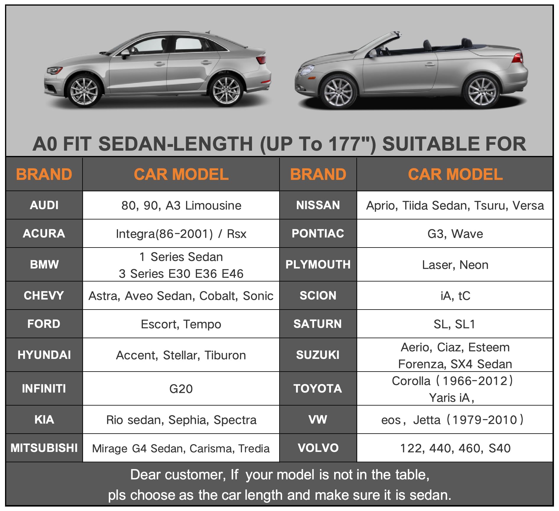 Kayme 6 Layers Car Cover Waterproof All Weather, Outdoor Car Cover Uv Rain Sun Protection, Universal Fit For Bmw E46 E36 E30, Do