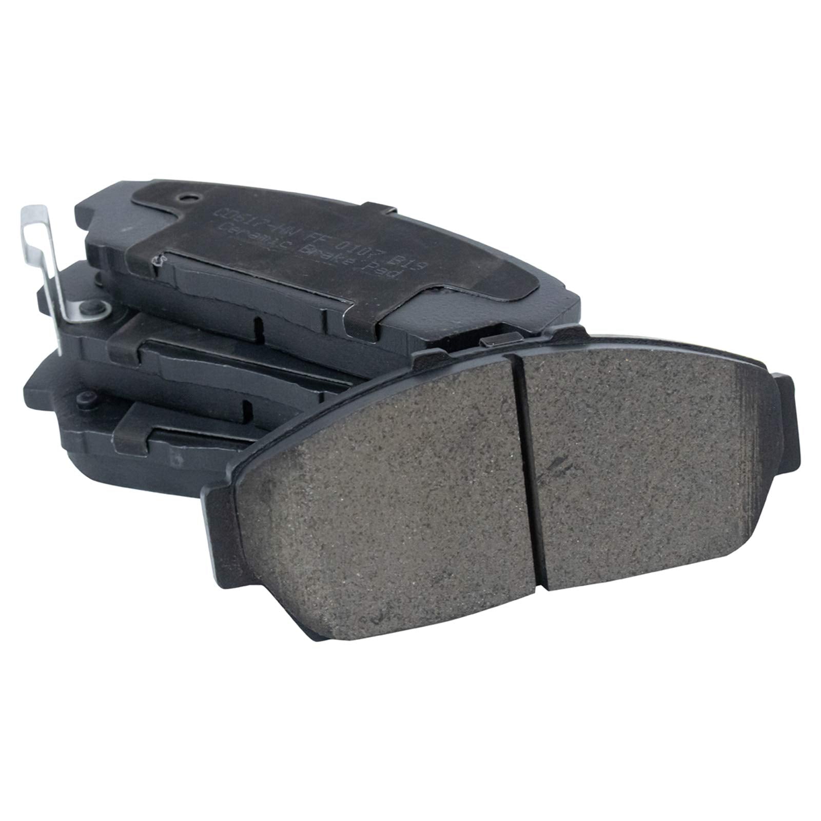 TRQ Front Brake Pads Ceramic Compatible with 1994-2001 Acura Integra 1993-1995 Honda Civic