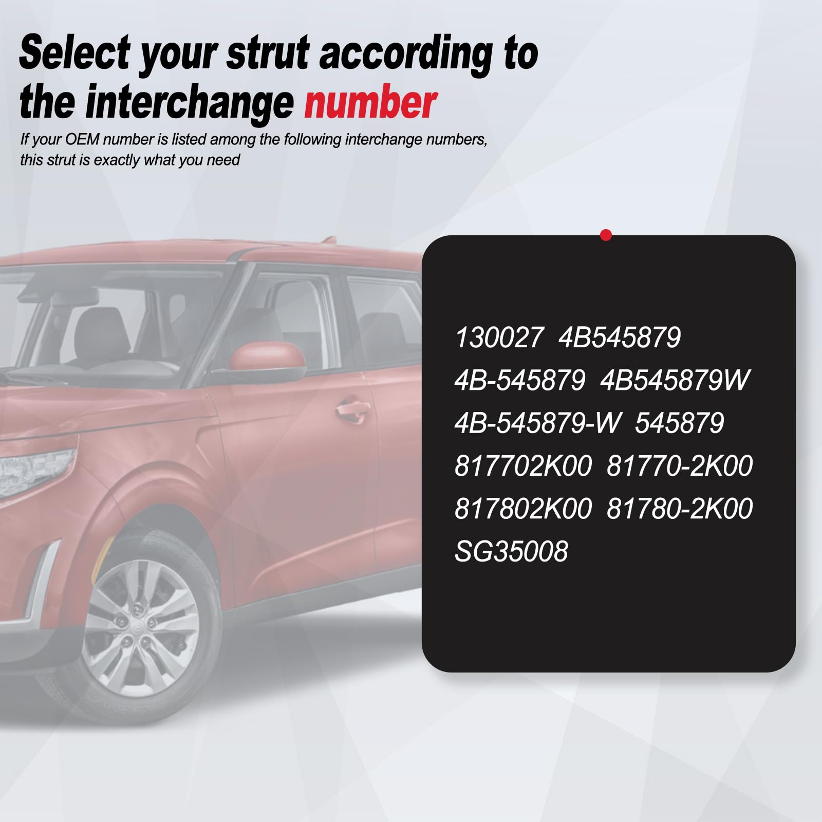 Vepagoo 4B-545879 Hatchback Struts For 2010-2013 Kia Soul Trunk Gas Shocks Rear Hatch Liftgate Lift Support Arms Supports Hatchb