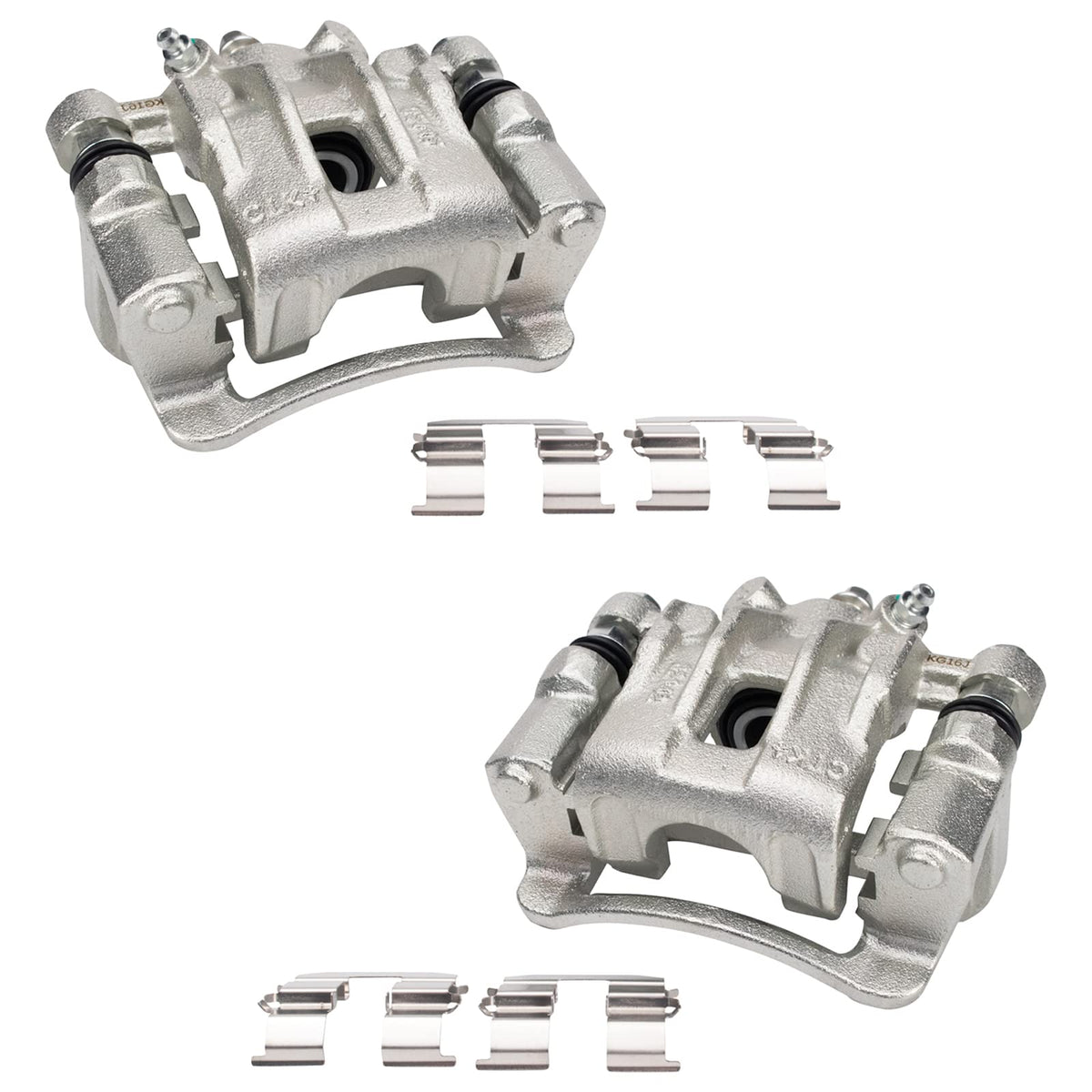Trq Rear Brake Caliper Set Compatible With 2009-2012 Hyundai Elantra