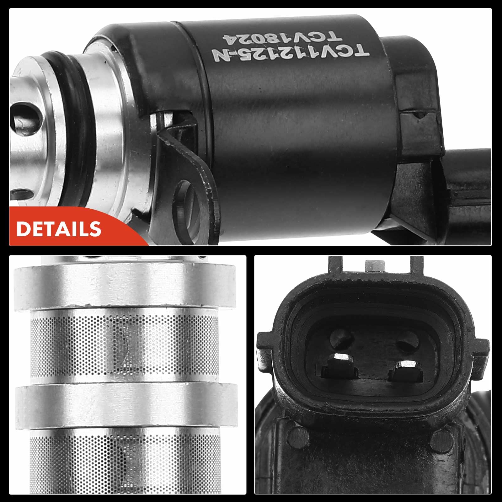 A-Premium Engine Variable Valve Timing (Vvt) Solenoid Compatible With Hyundai Sonata Accent Tucson Elantra Kona & Kia Soul Optim