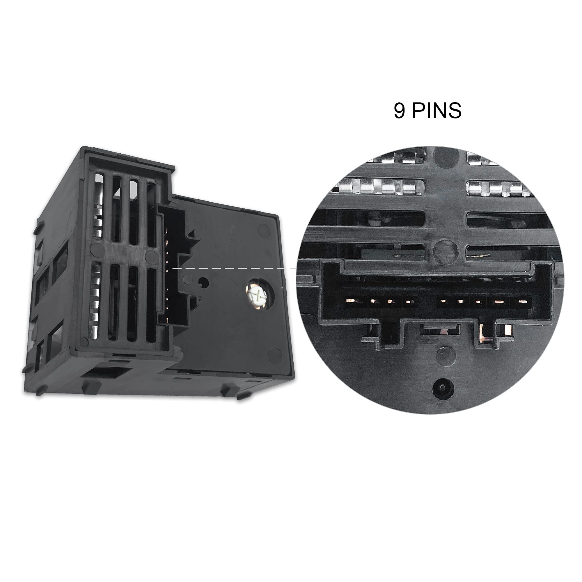 Headlight Switch Instrument Panel Dimmer Switch Headlamp Dimmer Switch Compatible with 1999-2002 Chevy Avalanche Silverado Subur