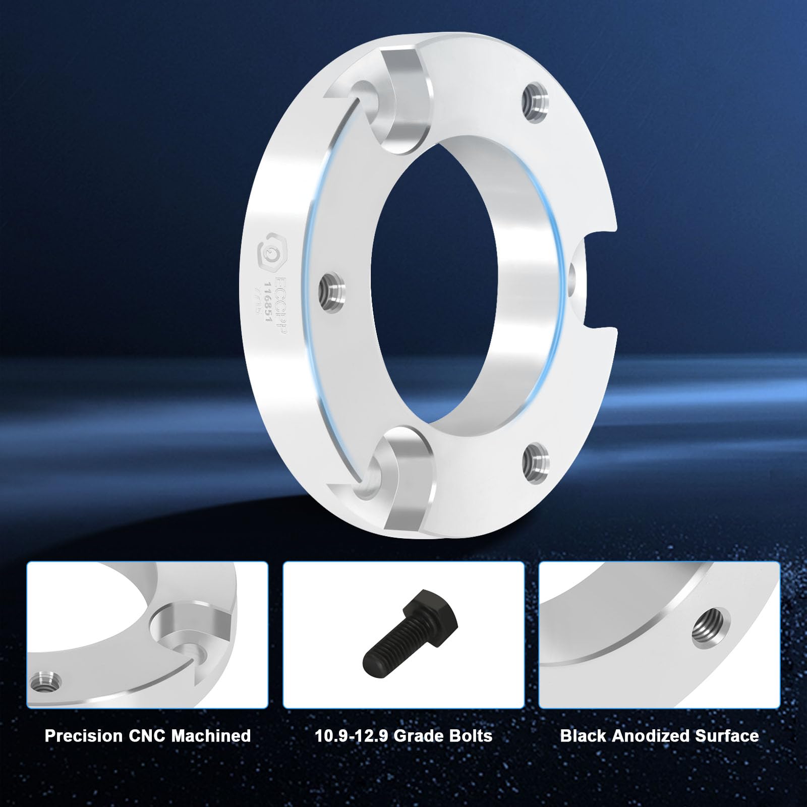 ECCPP Lift 1.5 inch replacement parts 1.5'' Front Leveling Spacer fits for Toyota 4Runner for Toyota Tacoma 2005-2021 1.5inch Li