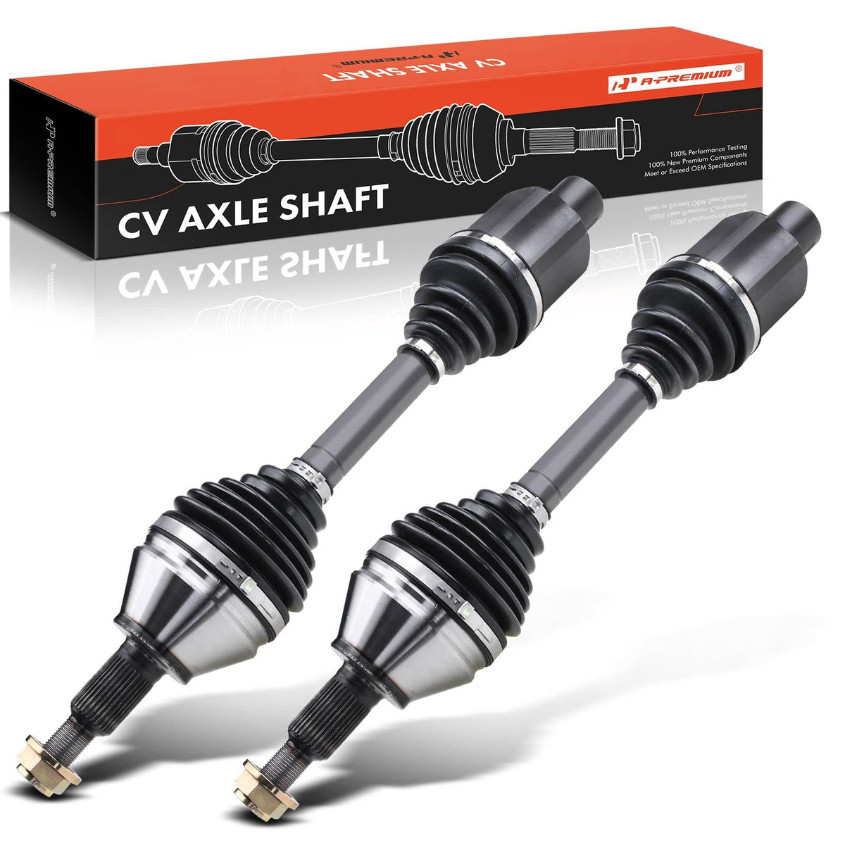 A-Premium Pair (2) Front CV Axle Shaft Assembly Compatible with Ram 1500 2012-2020, 1500 Classic 2019-2020, 4WD, Left and Right,