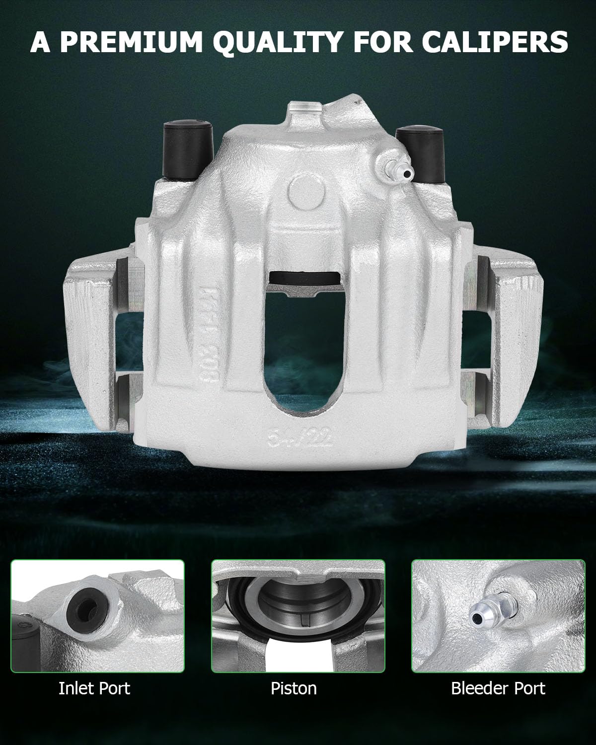 Scitoo Front Right Brake Caliper With Bracket 19B1618 Compatible For Bmw 3I/325Ci, For Bmw 325I 01-05 For Bmw 325Xi 01-05 For Bm