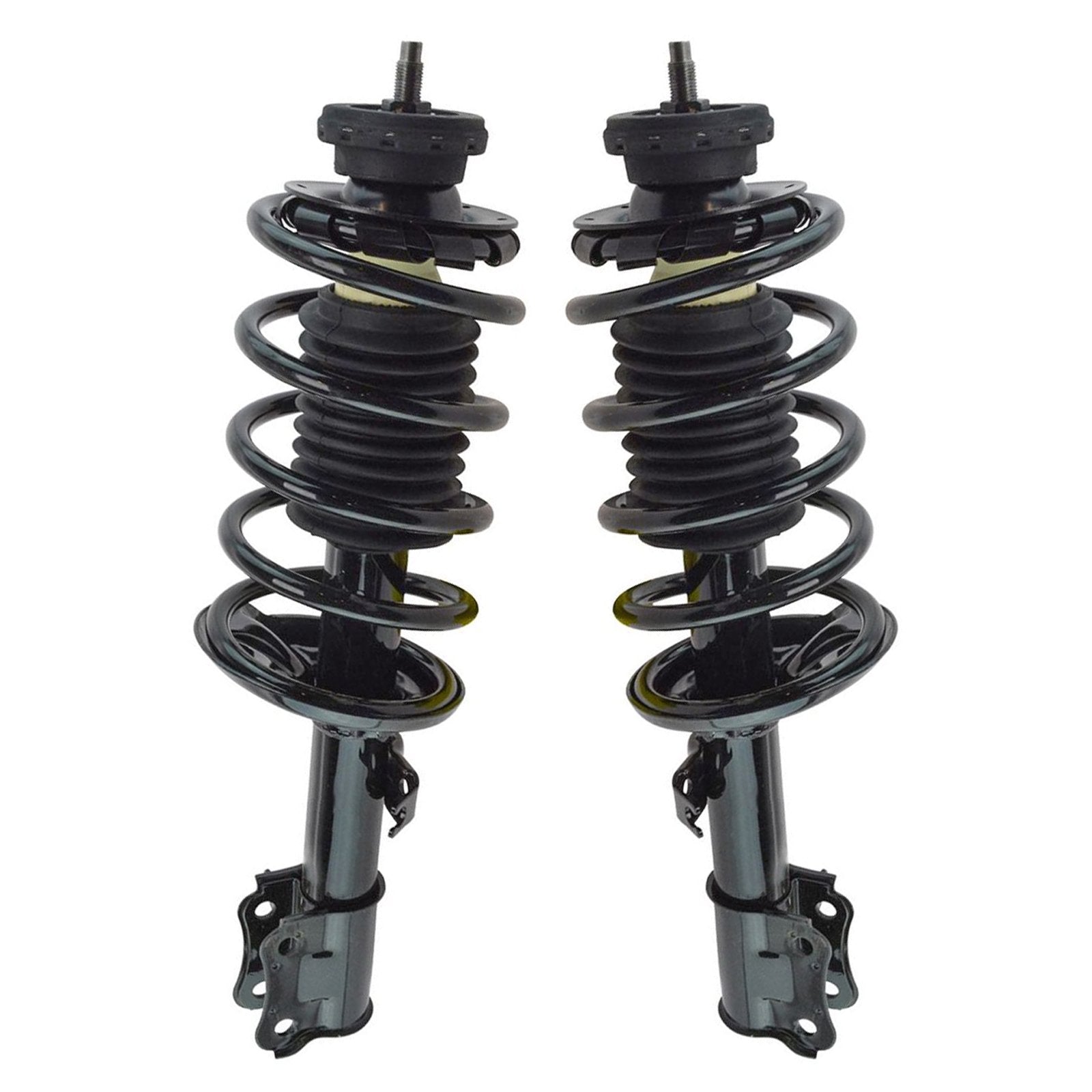 Trq Front Strut & Coil Spring Assembly Set Driver & Passenger Sides Compatible With 04-11 Chevrolet Aveo 07-11 Aveo5 09 Pontiac