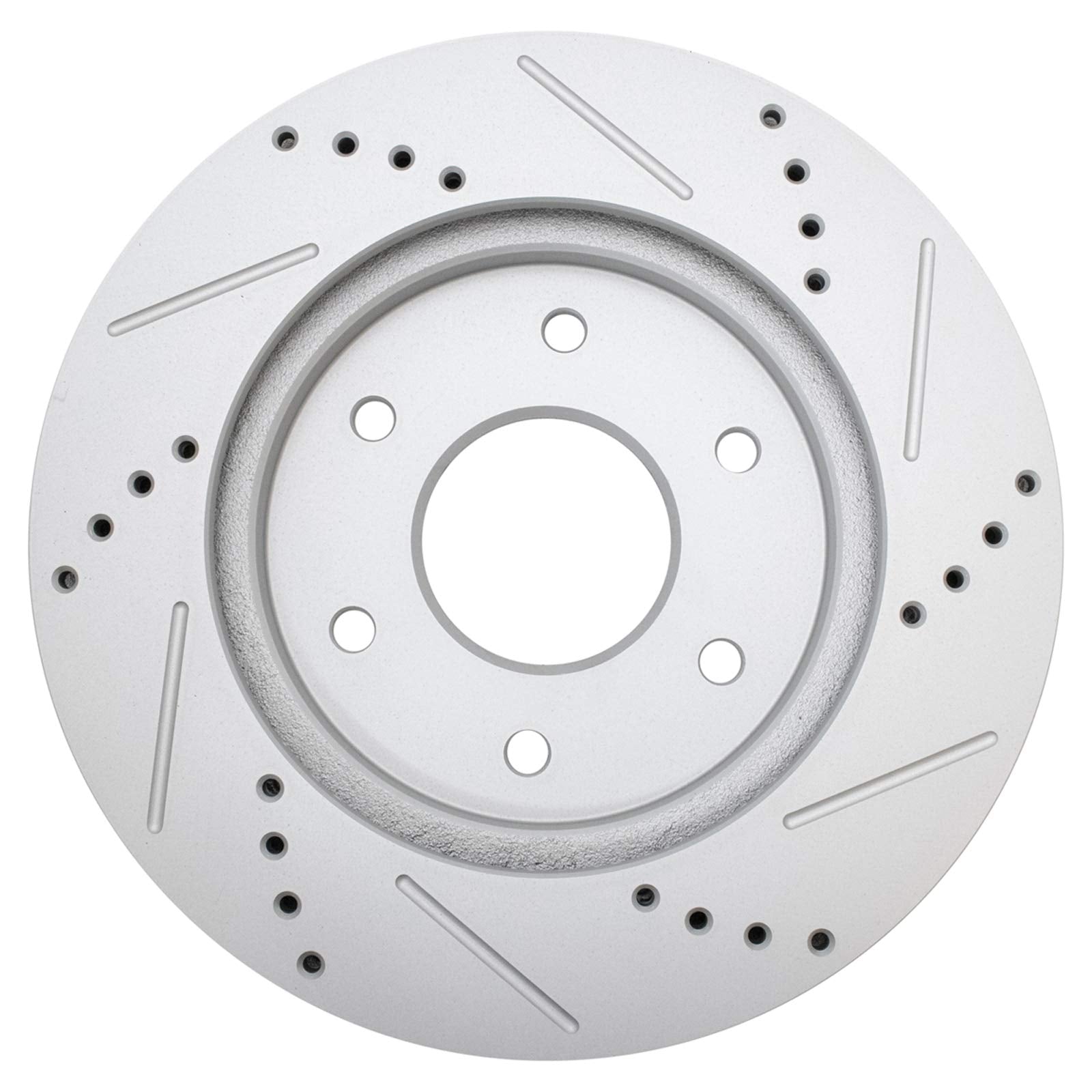 Trq Front Performance Brake Rotors Set Premium G-Coated Compatible With 2004-2005 Infiniti Qx56 2005 Nissan Armada 2004 Pathfind