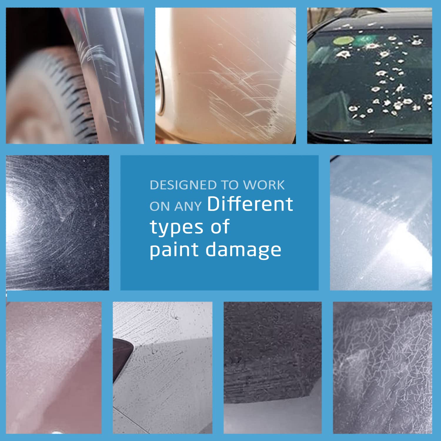 Autoglym 2024 Nano Sparkle Cloth for Car Scratches, Nano Sparkle Cloth Scratch Remover Easily Repair Scratches Paint Residues Wa