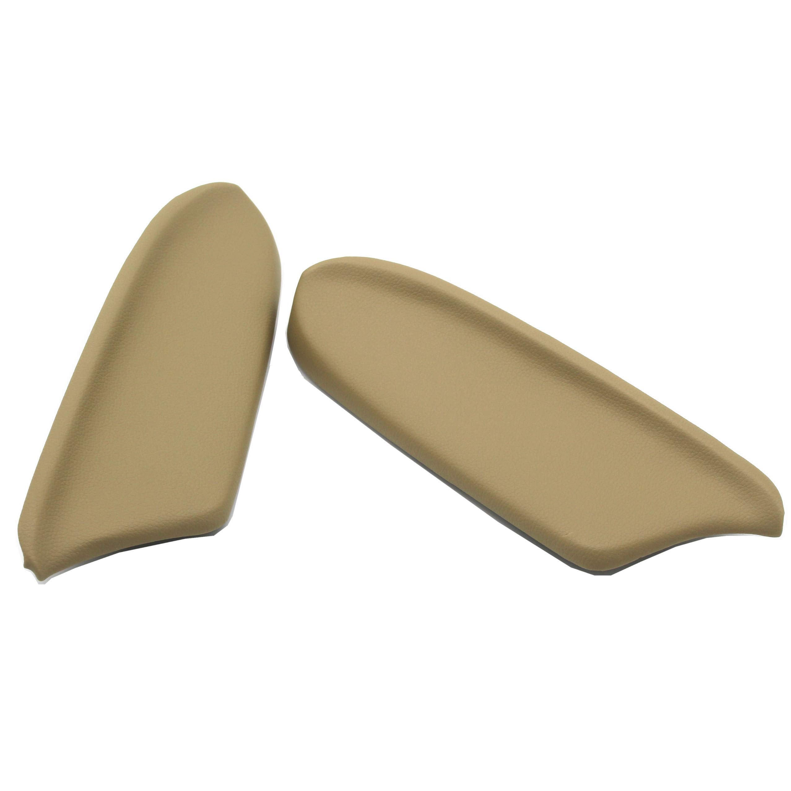 Ezzy Auto Pair Beige Armrest Vinyl Rear Door Panels Armrest Lid For 2008-2012 Accord Rear