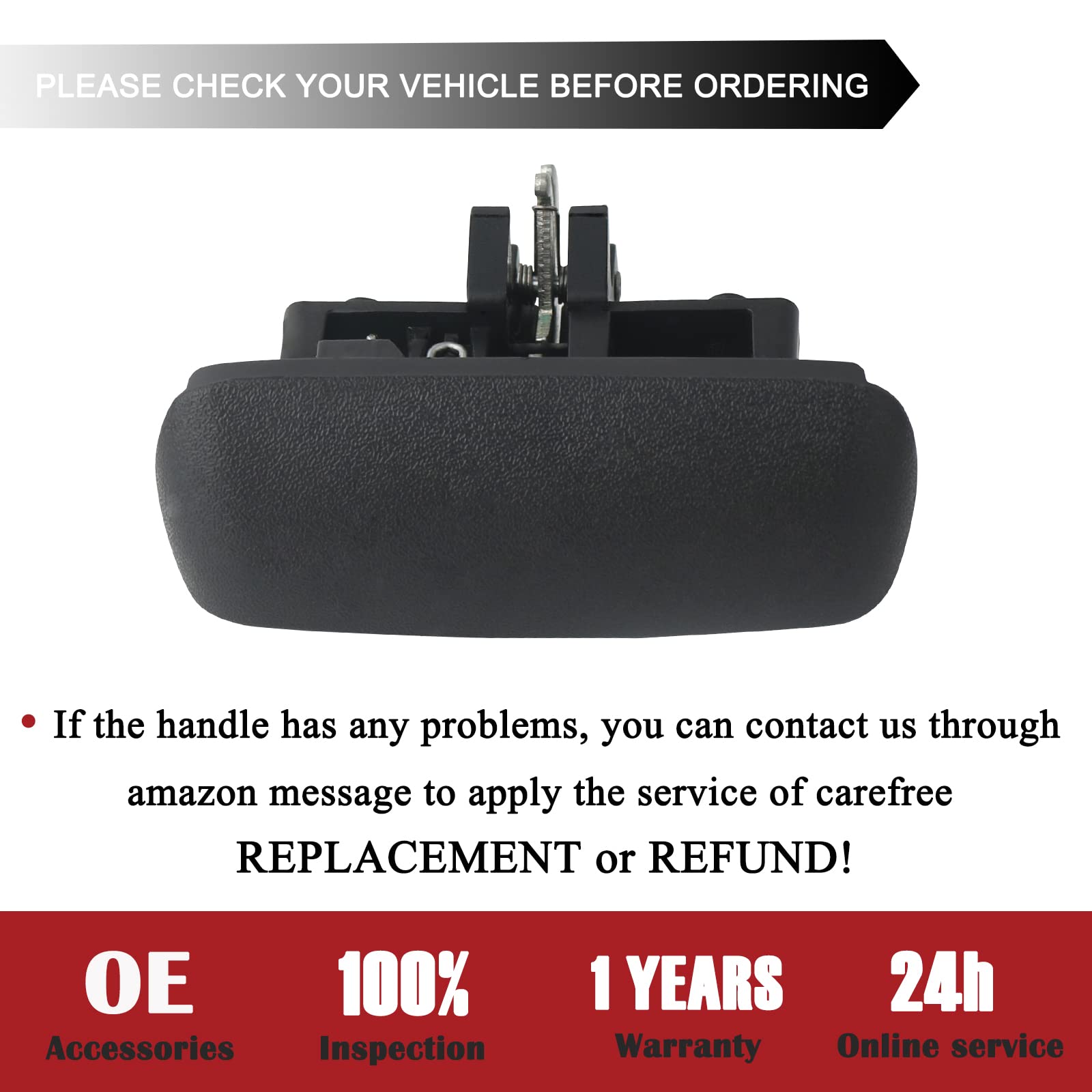 Tqponly Glove Box Latch Handle Compatible With Dodge Dakota Durango 1997 1998 1999 2000 Replaces 5Em34Laz