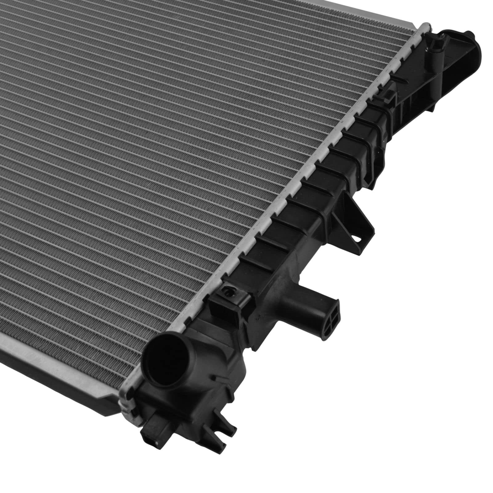 Trq Radiator Assembly Aluminum Core Compatible With 03-05 Ford Crown Victoria Lincoln Town Car Mercury Grand Marquis 03-04 Marau