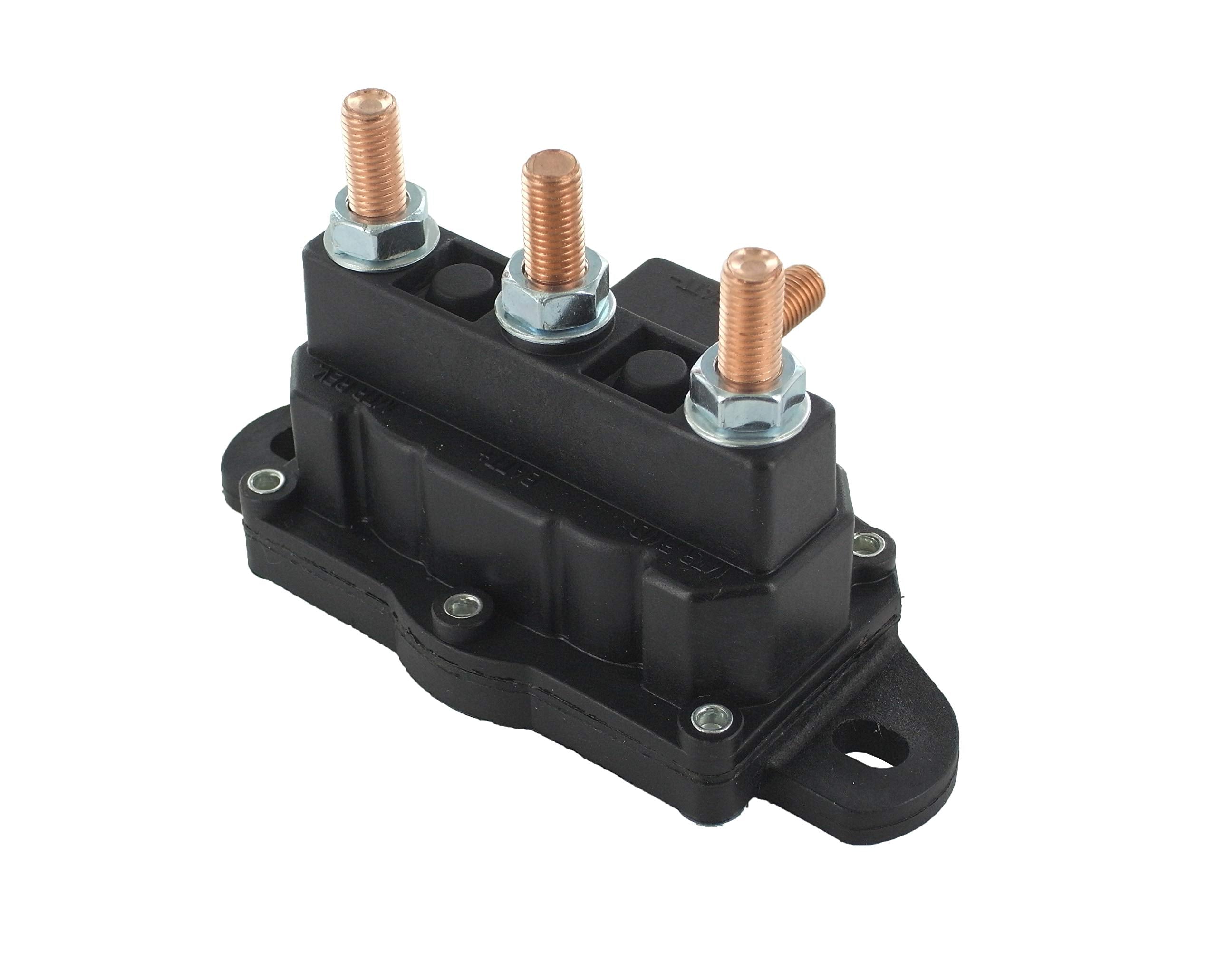 New Winch Motor Reversing Solenoid Contactor Relay 6 Terminal Replacement For Trombetta Style Large