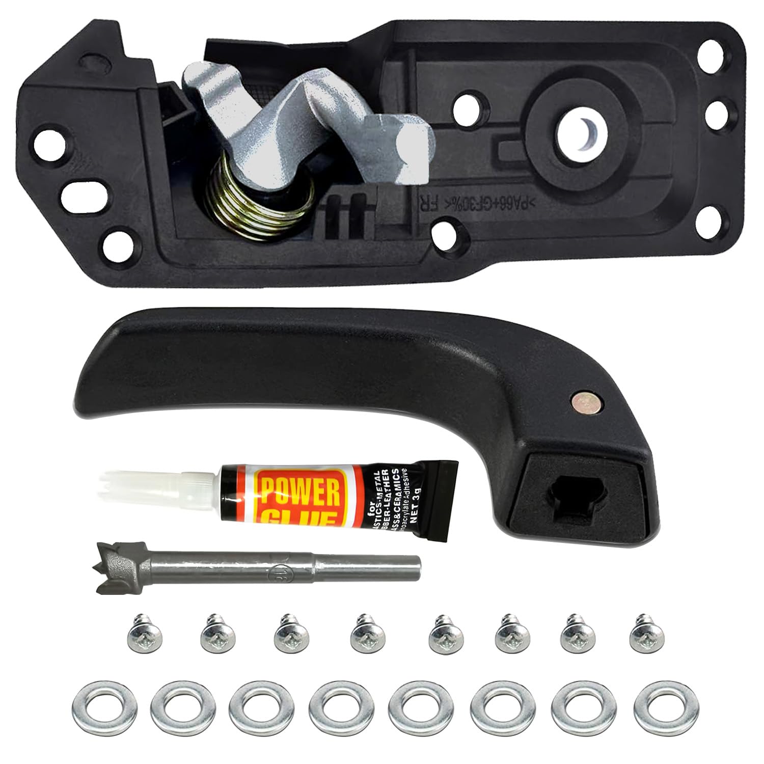 Interior Inside Front Right Passenger Door Handle Fit For 2007-2014 Chevy Silverado Avalanche Suburban Tahoe Escalade Sierra Mod