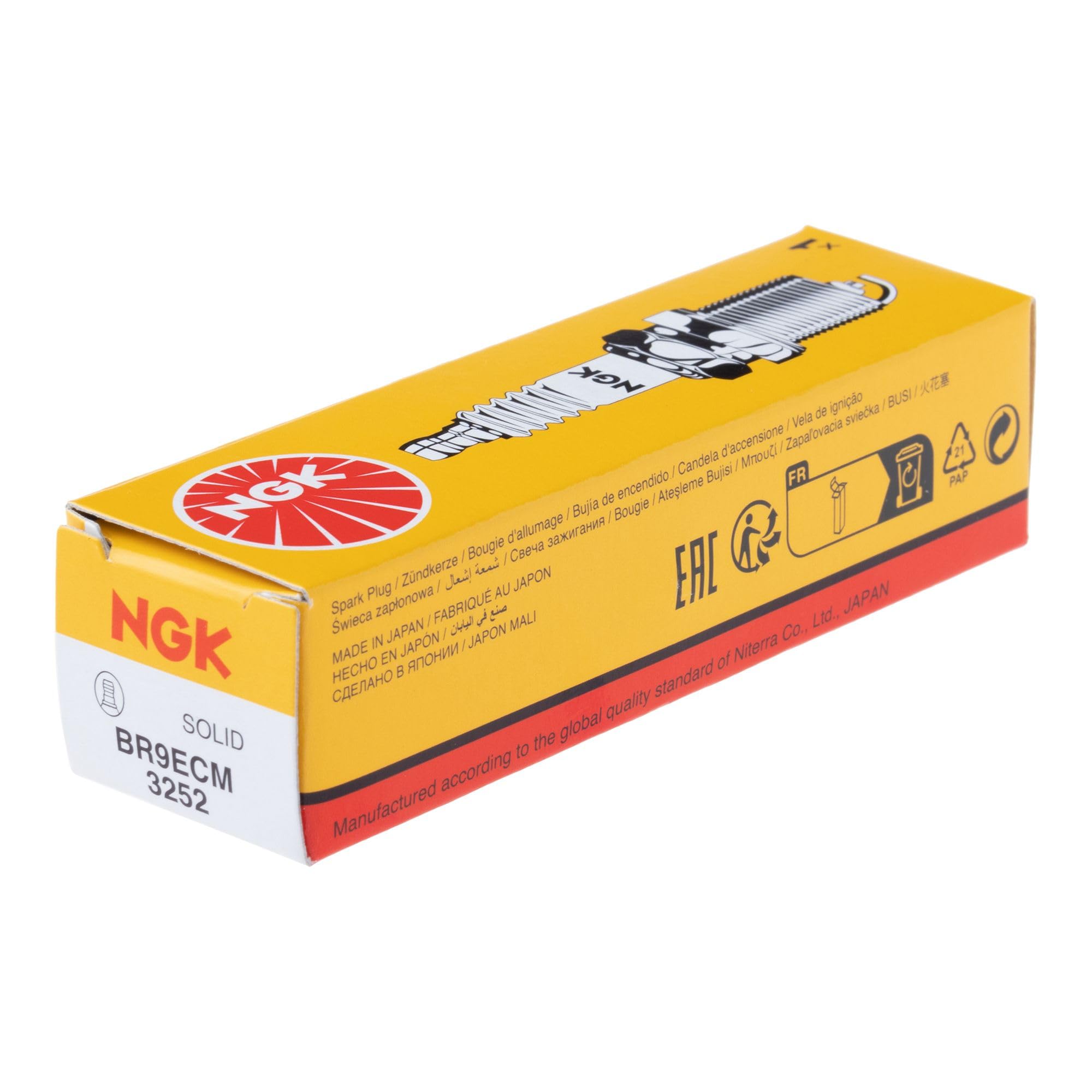Ngk (3252) Br9Ecm Standard Spark Plug, Pack Of 1