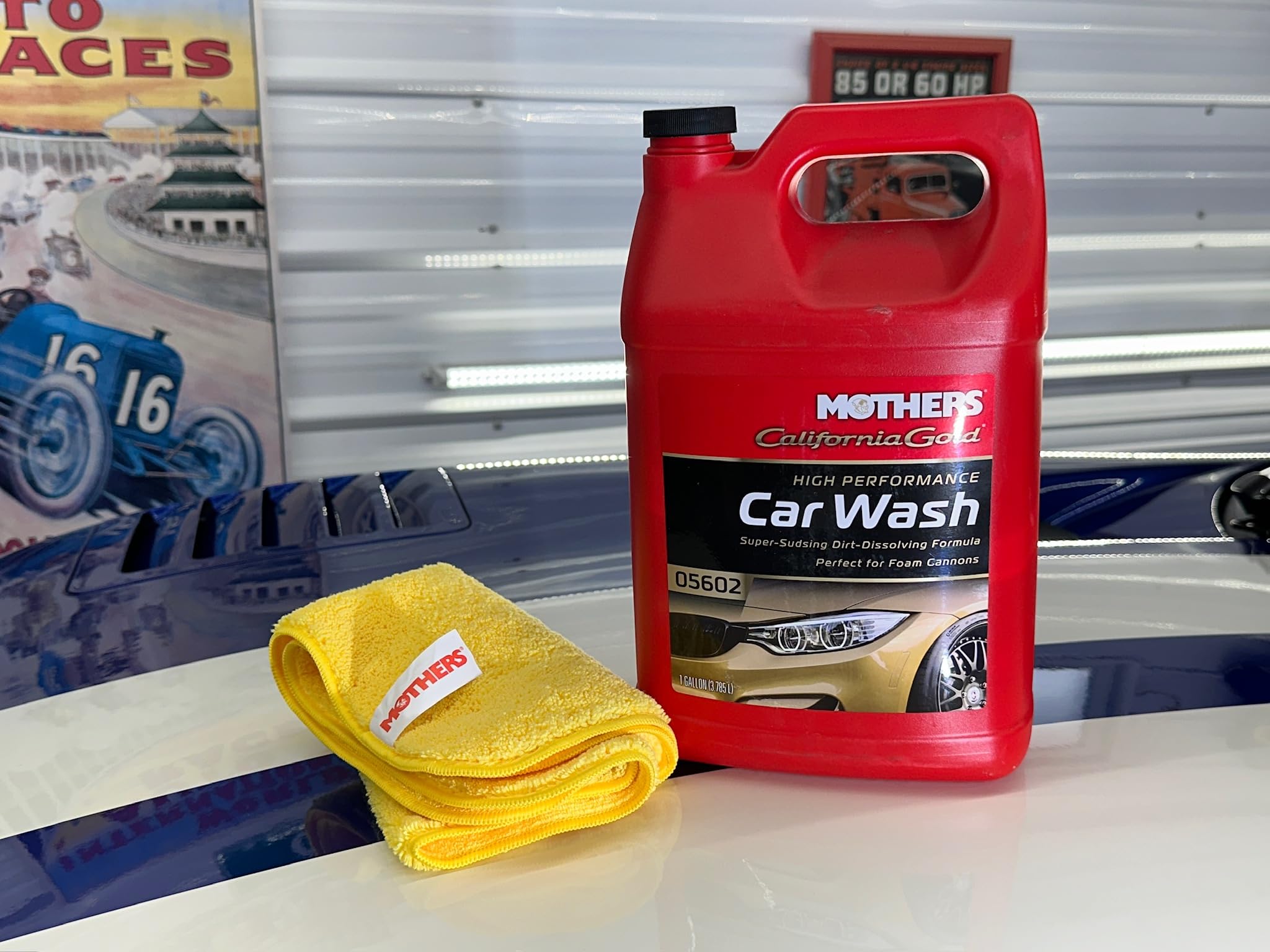 Mothers 05602 California Gold Car Wash - 1 Gallon