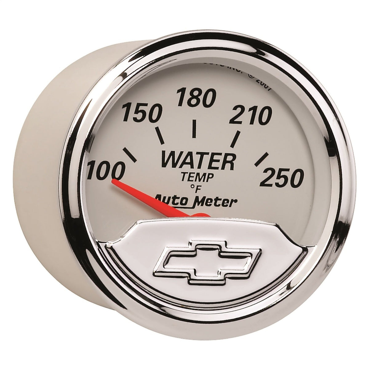 Auto Meter 1337-00408 Chevy Vintage 2-1/16'' Electric Water Temperature Gauge (100-250 Degree F, 52.4Mm)