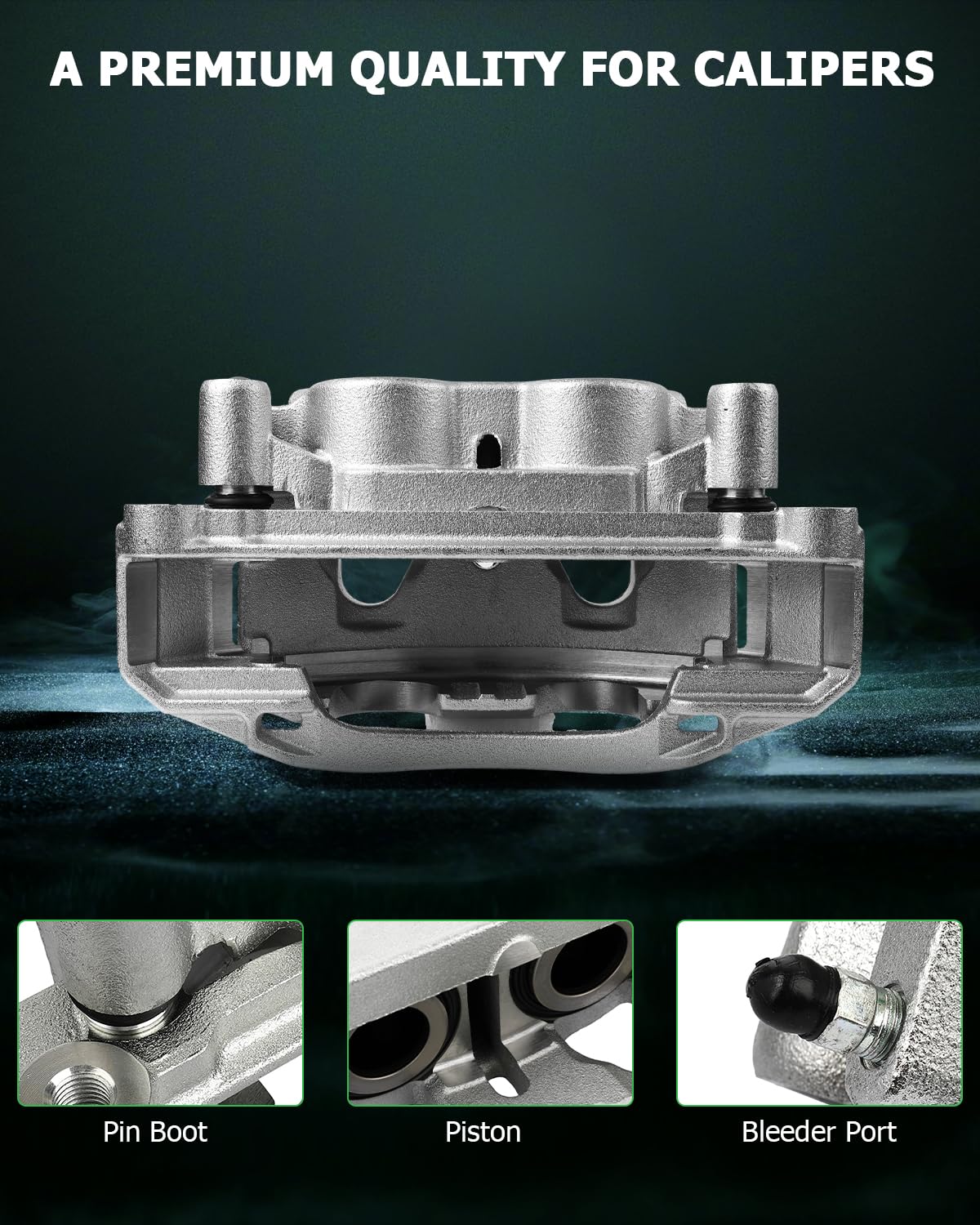 Scitoo 18B5302 Front Right Disc Brake Caliper W/Bracket For Chevy For Silverado 2500 Hd/For Silverado 3500 Hd/For Suburban/For S