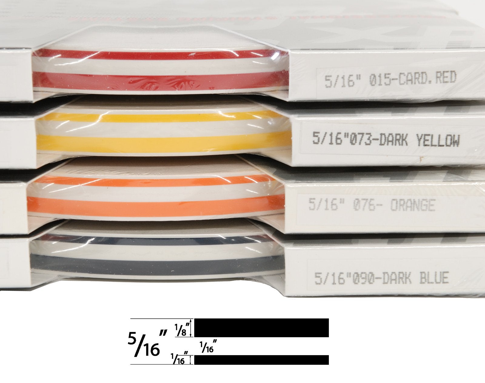 Universal TFX 0005090 - Auto Customizing Dual Pinstripe - 5/16'' x 150' (1/8    Stripe, 1/8'' Gap, Then 1/16    Stripe) - 090-Da