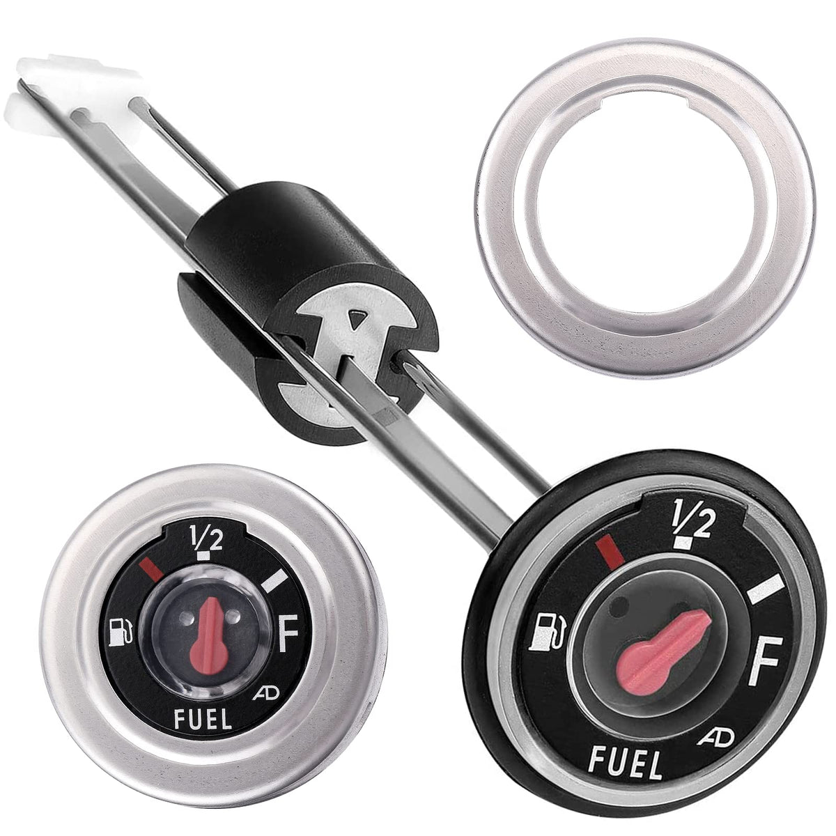 Quickwolf Atv Fuel Gauge, Big Bear 400 Fuel Gauge Compatible For Yamaha Big Bear 400(2000-2012) Grizzly 600(1998-2001) Kodiak 40