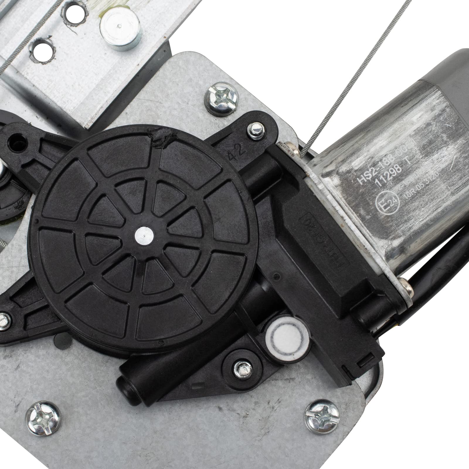 Trq Front Right Power Window Regulator & Motor Assembly Passenger Side Compatible With 2009-2015 Honda Pilot