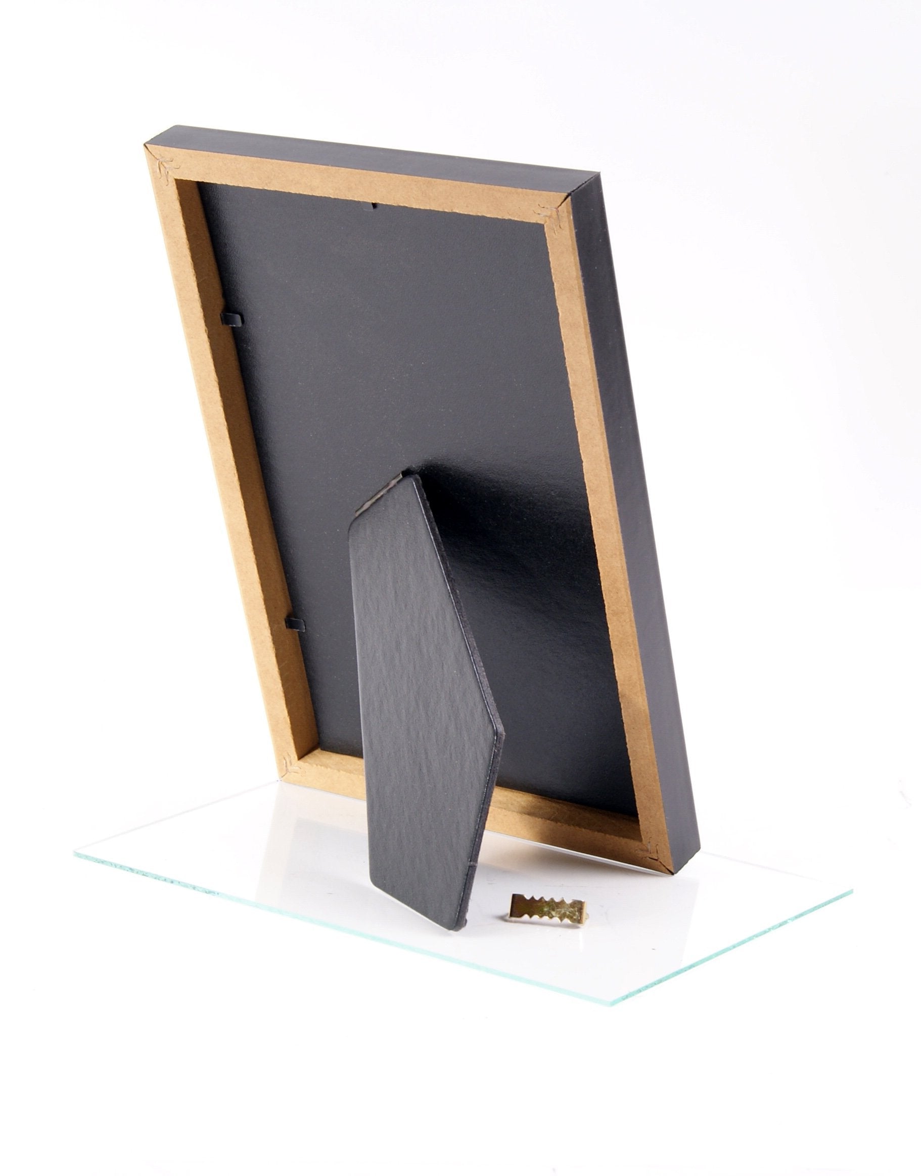 Cosmetology Self Standing Black License Frames 5.5 By 8.5 Inch Easel Back And Hanger For Professionals, Certificates, Tax Licens