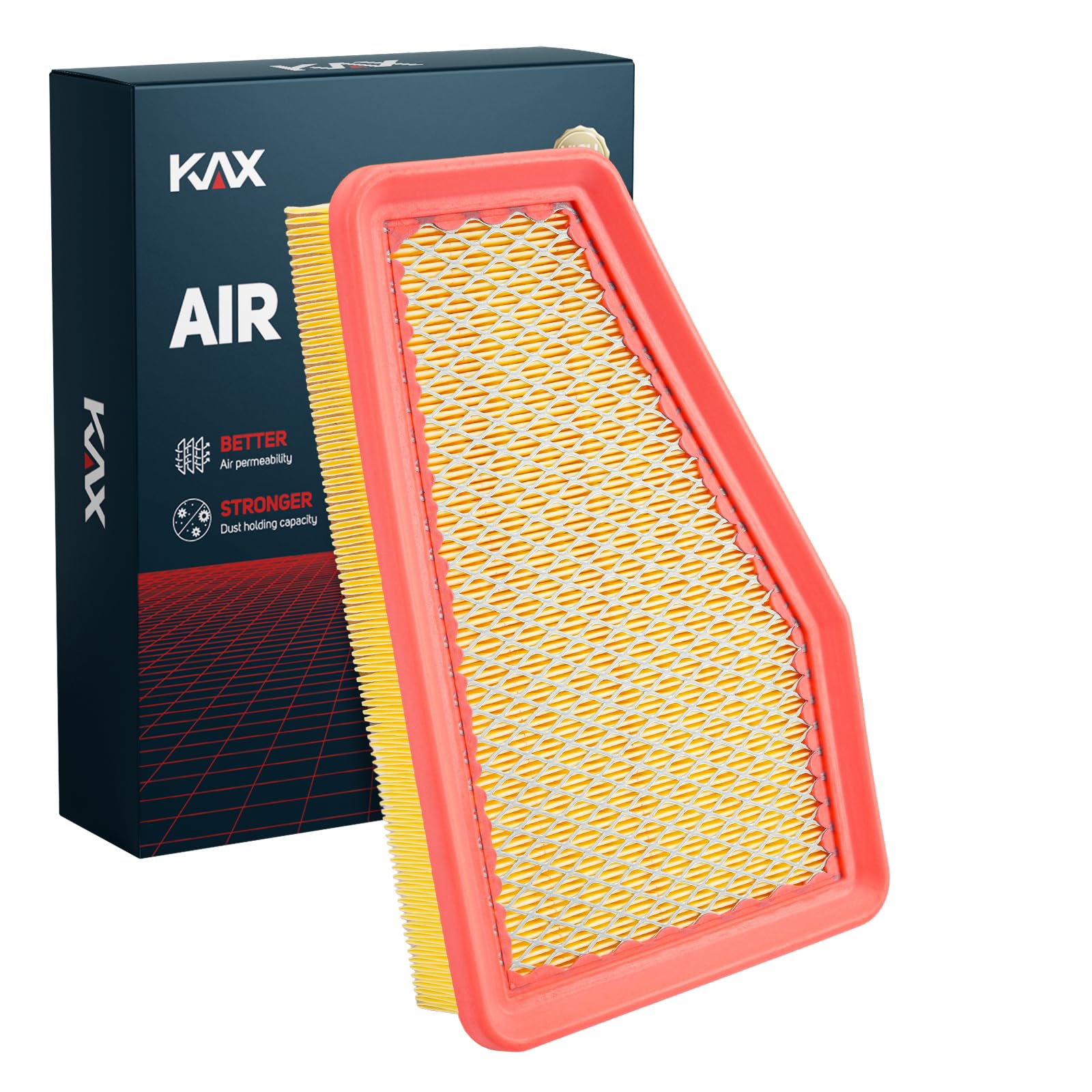Kax Engine Air Filter, Ca12371 Replacement For Jeep Cherokee 2019 2020 2021 2022 2023, Advanced Air Filter Media, Increased Acce