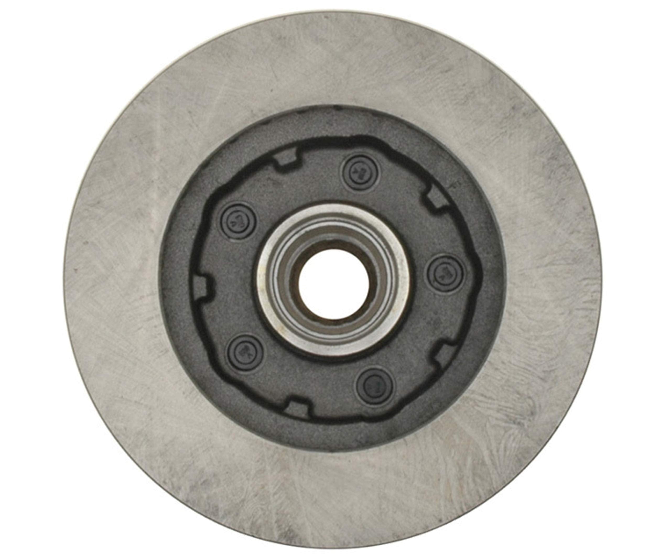 Raybestos R-Line Replacement Front Disc Brake Rotor And Hub Assembly - For Select Year Ford And Mazda Models (6865R)