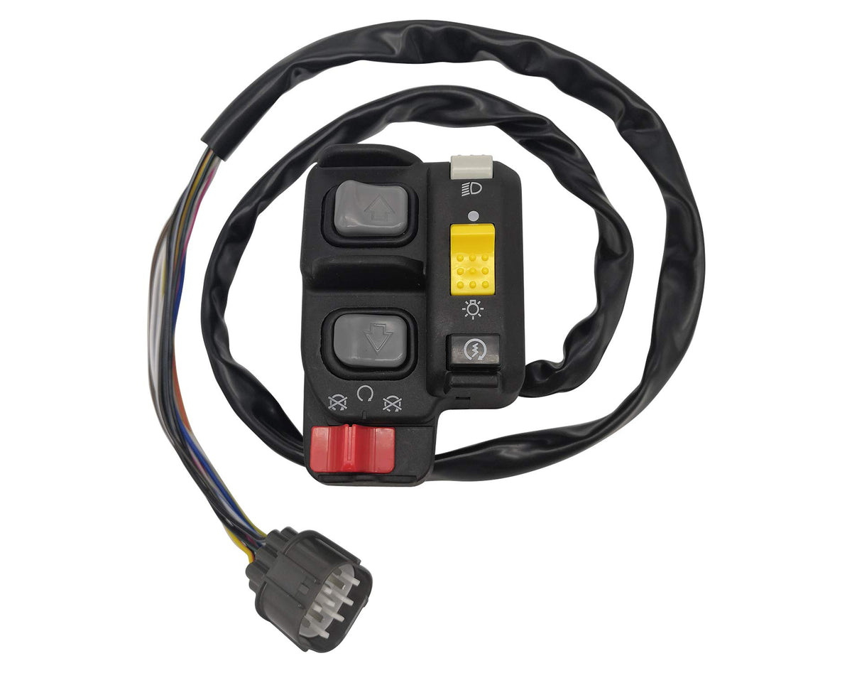 M MATI Handlebar Control Electric Shift Start Stop Headlight Switch for Honda ATV TRX350FE TRX350TE TRX400FA TRX400FGA TRX500FA 