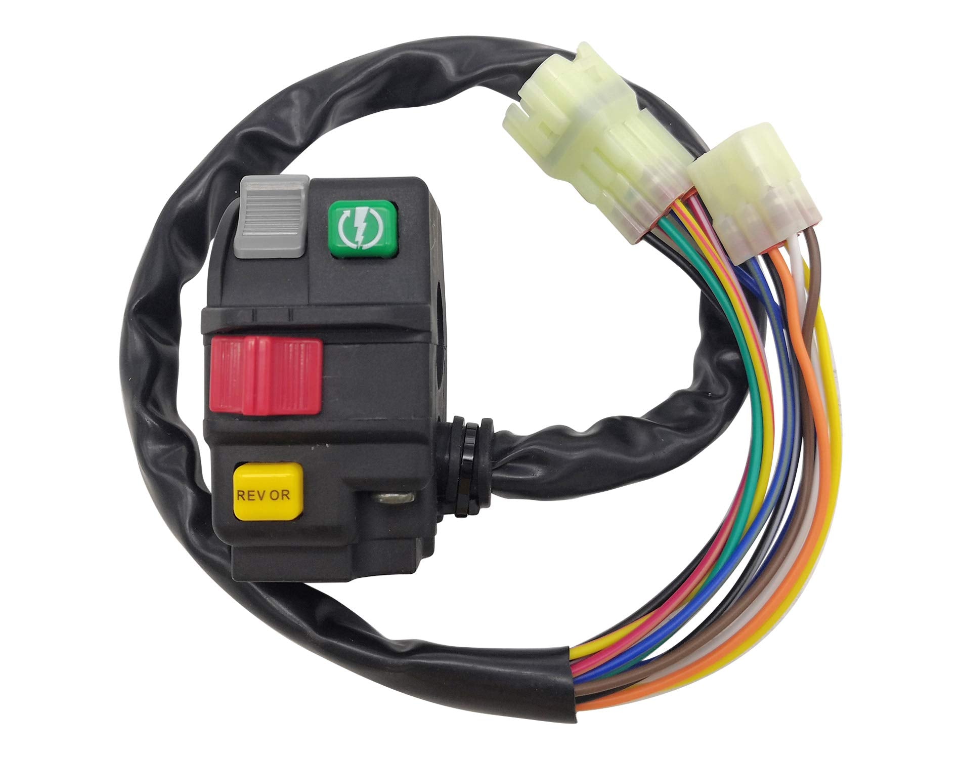 M Mati Left Handlebar Control Switch Start Stop Kill Headlight Button For Can-Am Renegade 500 570 800 850 1000 2007-2016 710004618