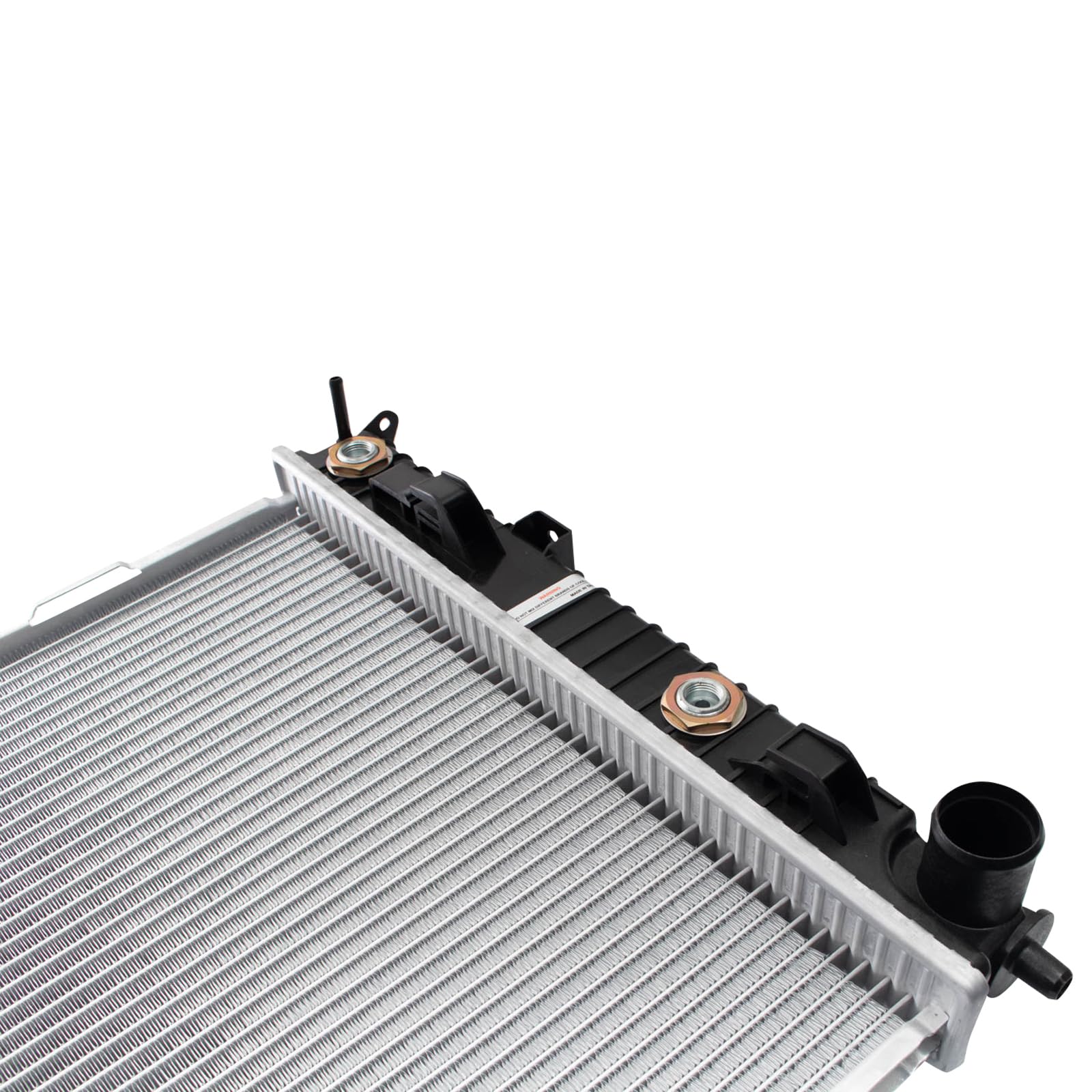 Trq Radiator Assembly Aluminum Core Compatible With 10-12 Ford Fusion 07-12 Lincoln Mkz Cu13187