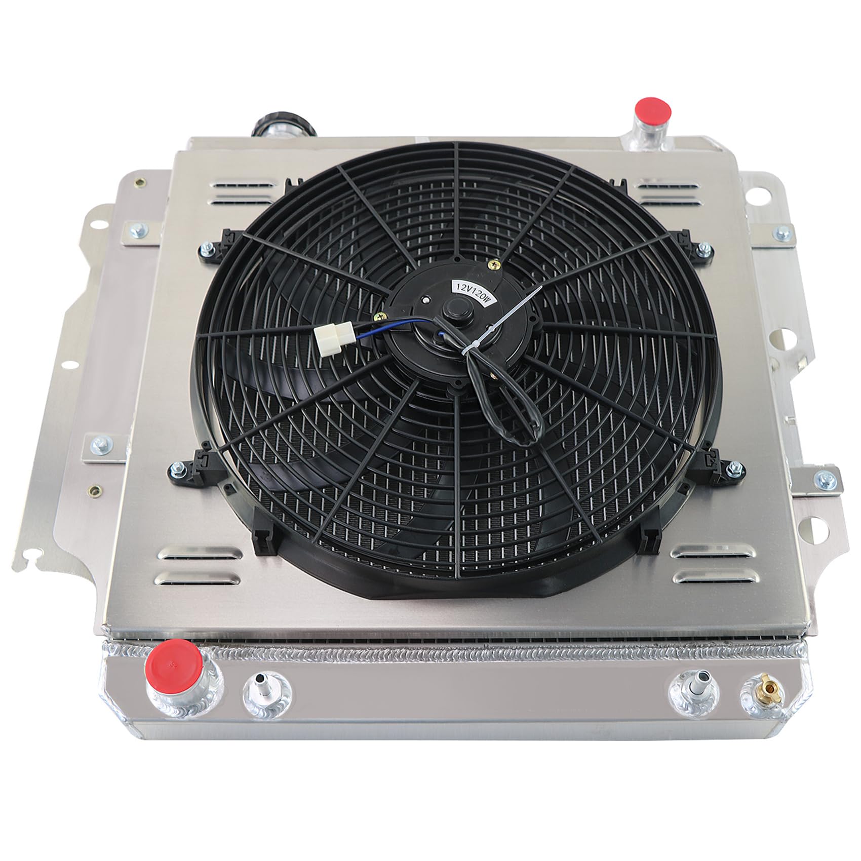 HKAUTOPART Radiator Compatible with 1987-2006 Jeep Wrangler 2.4L 2.5L L4 4.0L 4.2L L6 Gas & 1997-2006 Jeep TJ 2.4L 2.5L 4.0L, 3